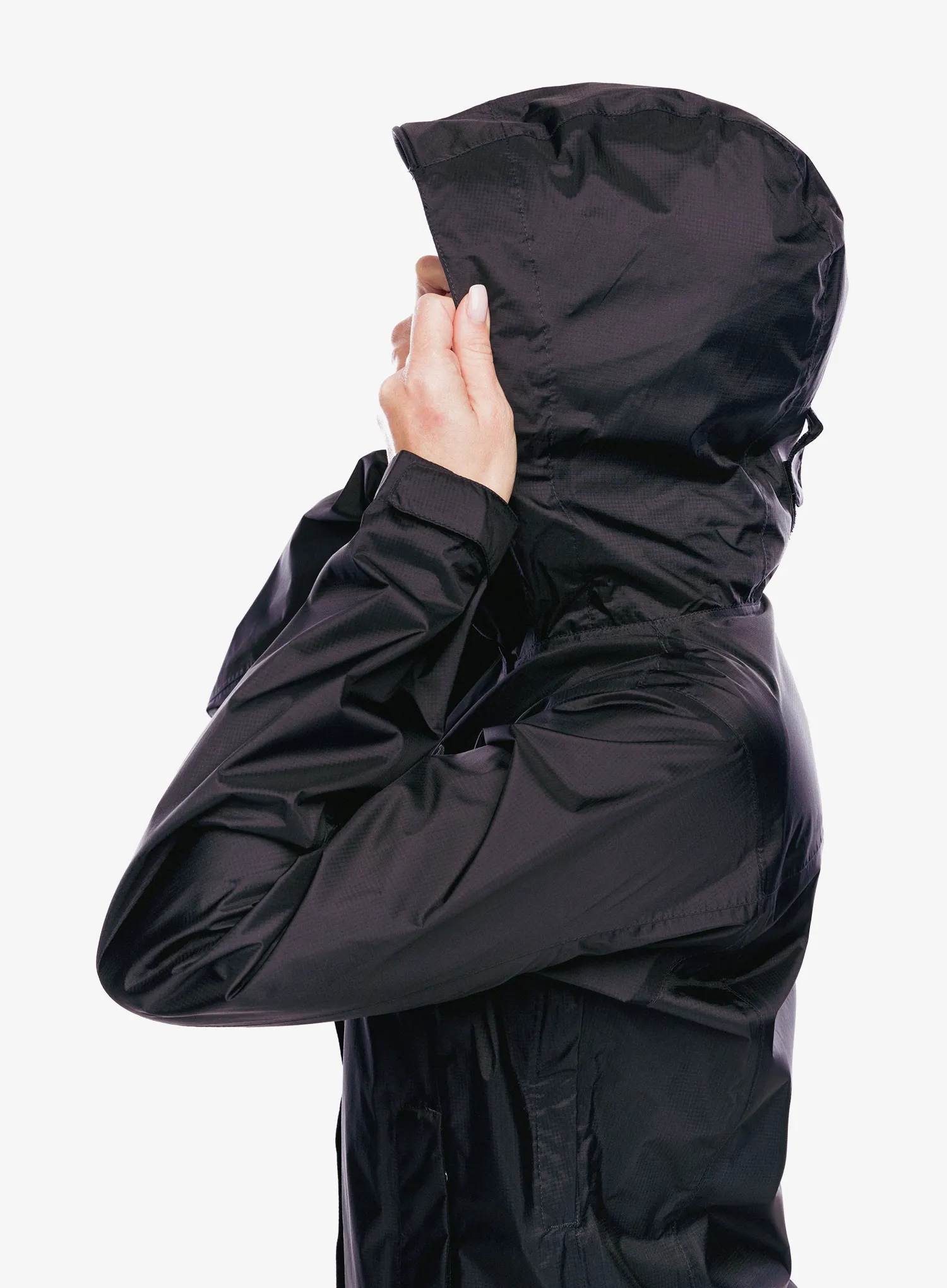 Dámská bunda do deště Marmot PreCip Eco Jacket - black/black