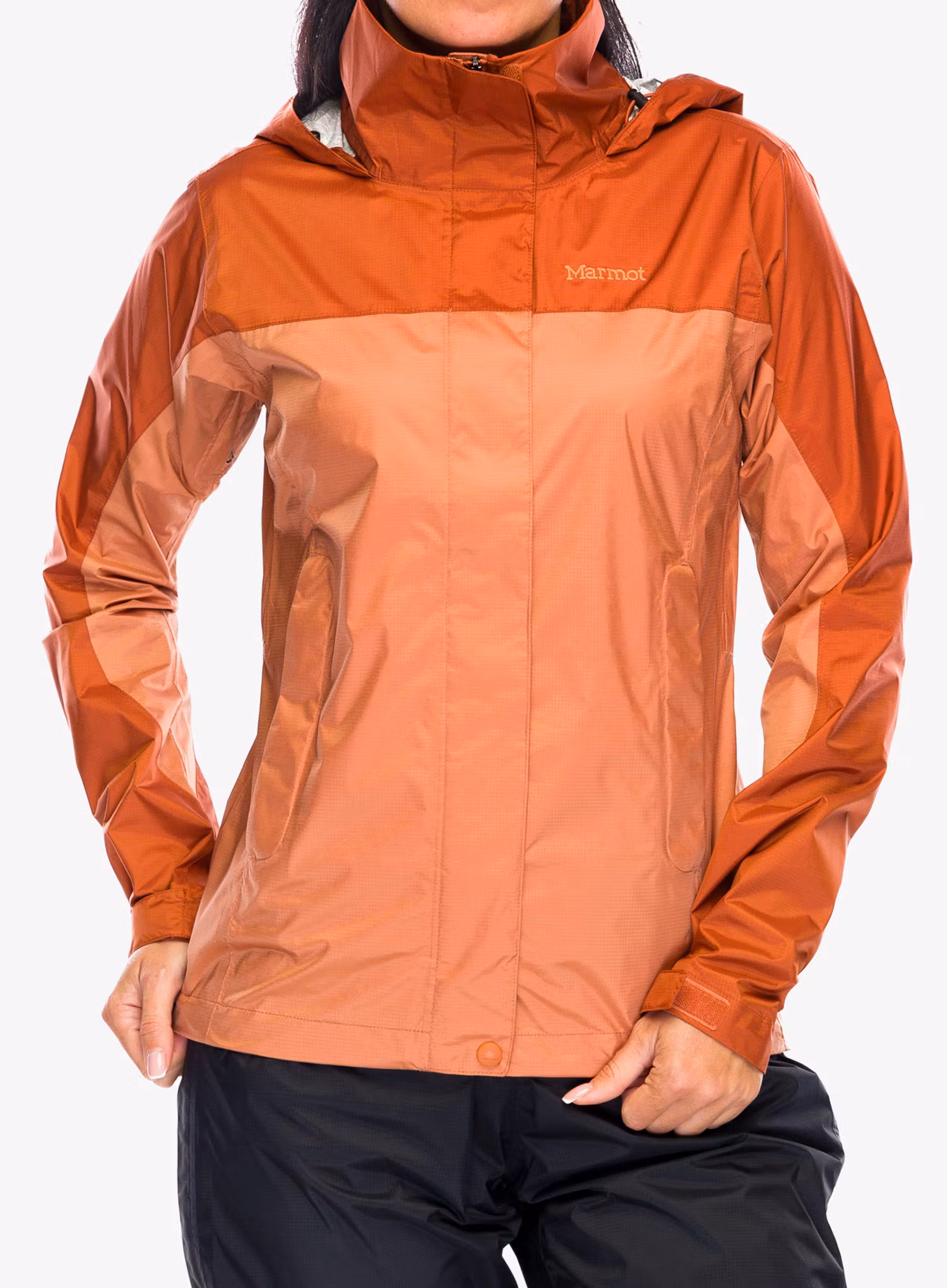 Dámská bunda do deště Marmot PreCip Eco Jacket - sunburn/auburn