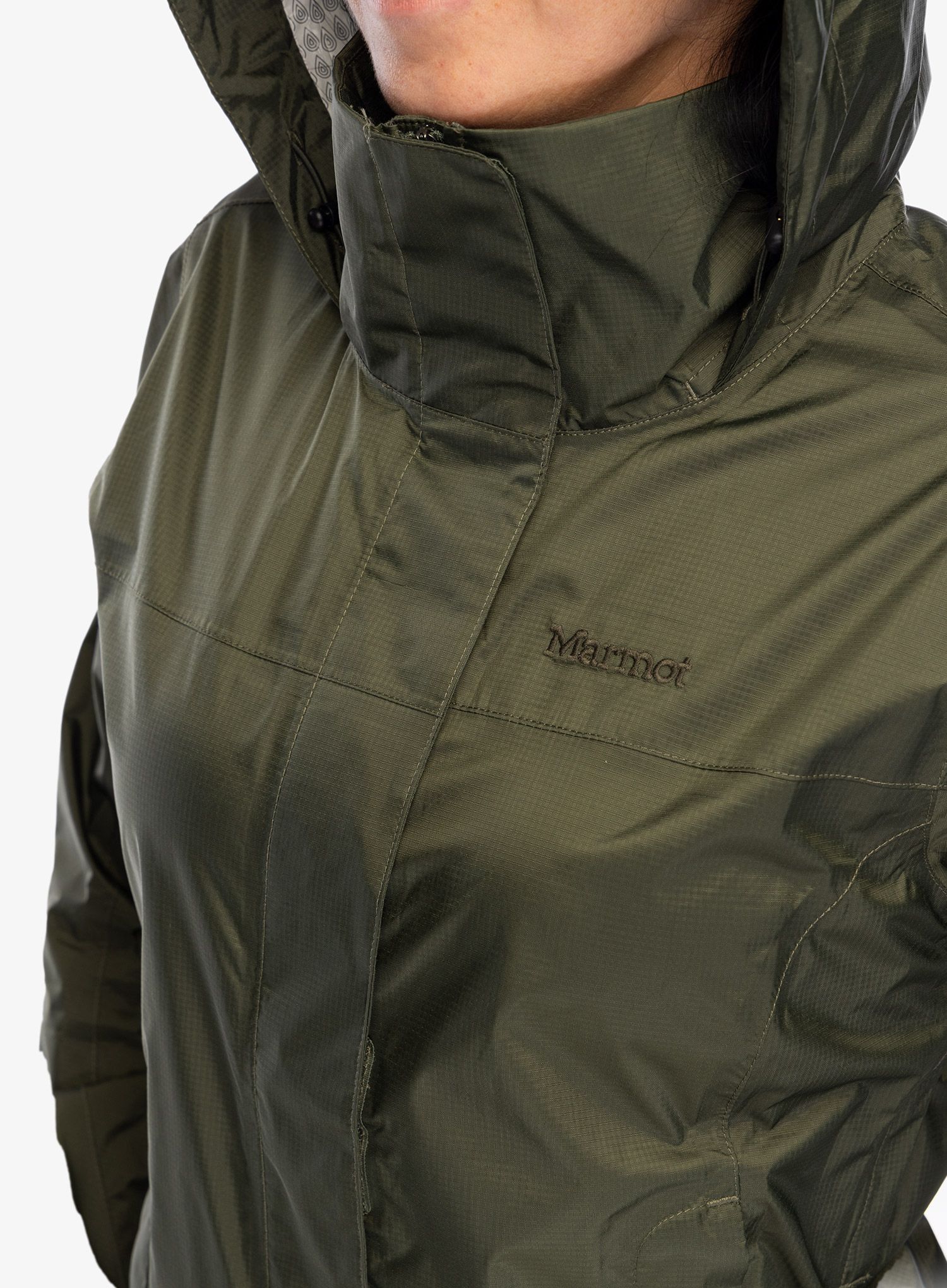 Dámská bunda do deště Marmot PreCip Eco Jacket - nori/nori
