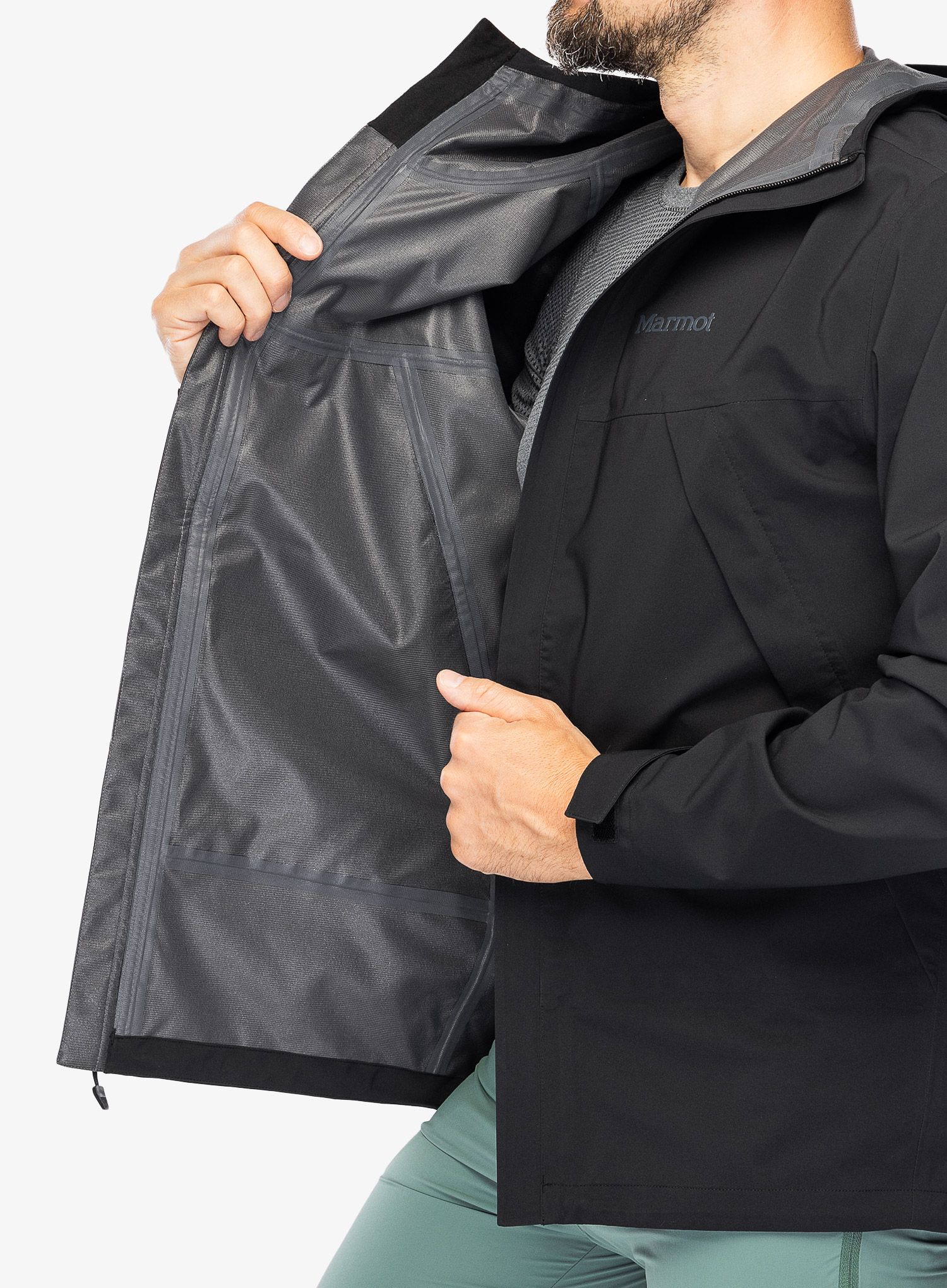 Bunda Marmot PreCip 3L Jacket - black
