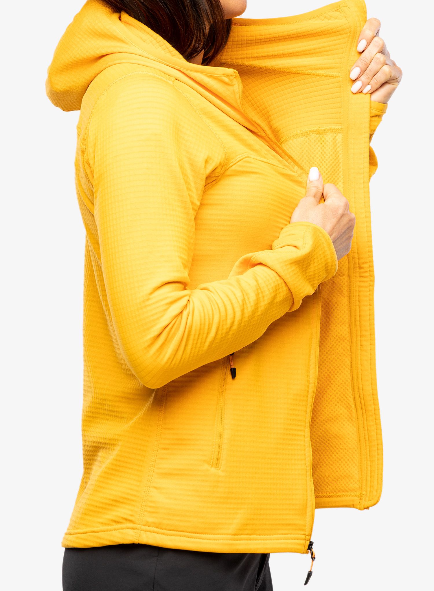 Dámská mikina s kapucí Marmot Preon Hoody - golden sun