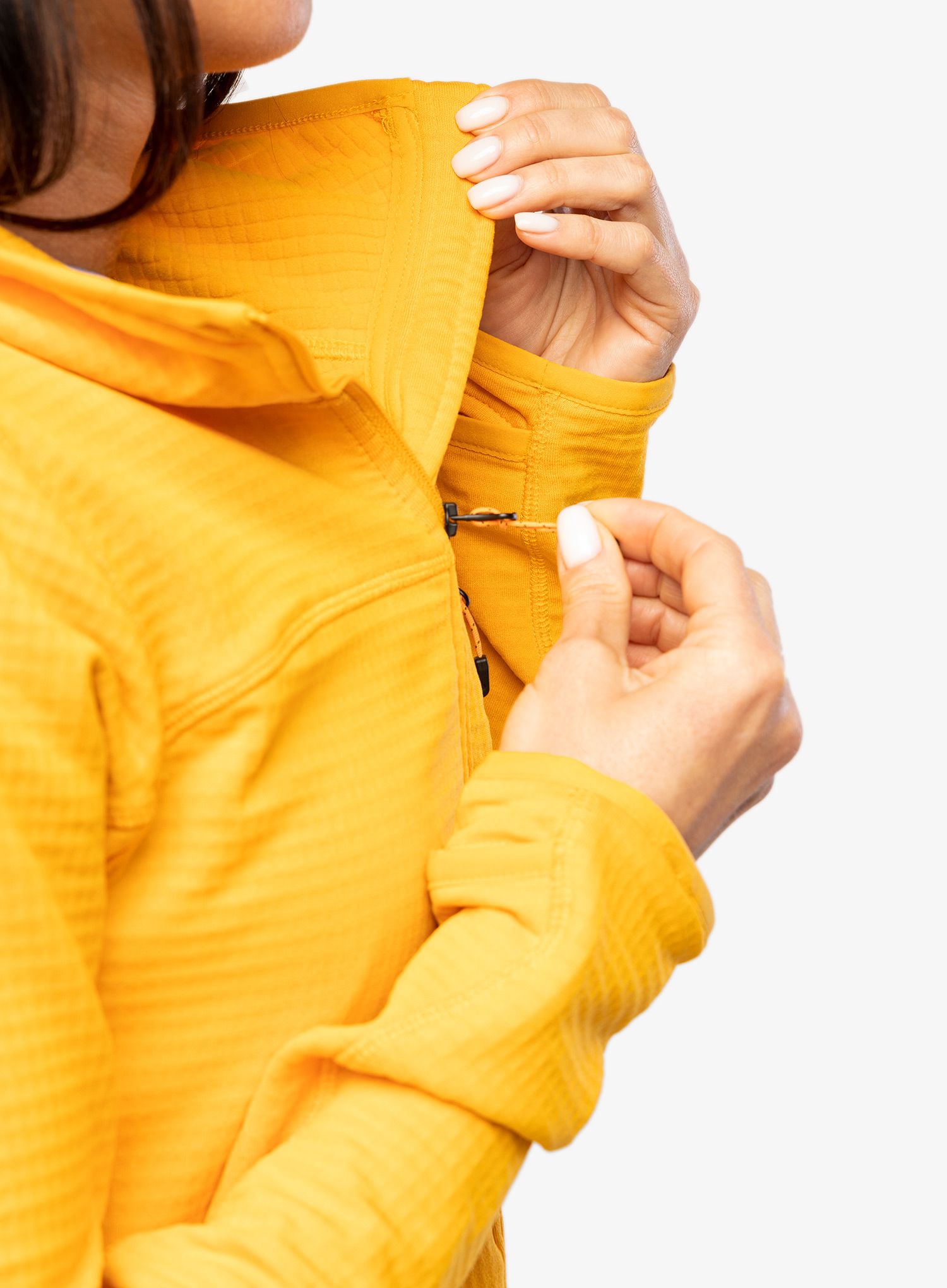 Dámská mikina s kapucí Marmot Preon Hoody - golden sun