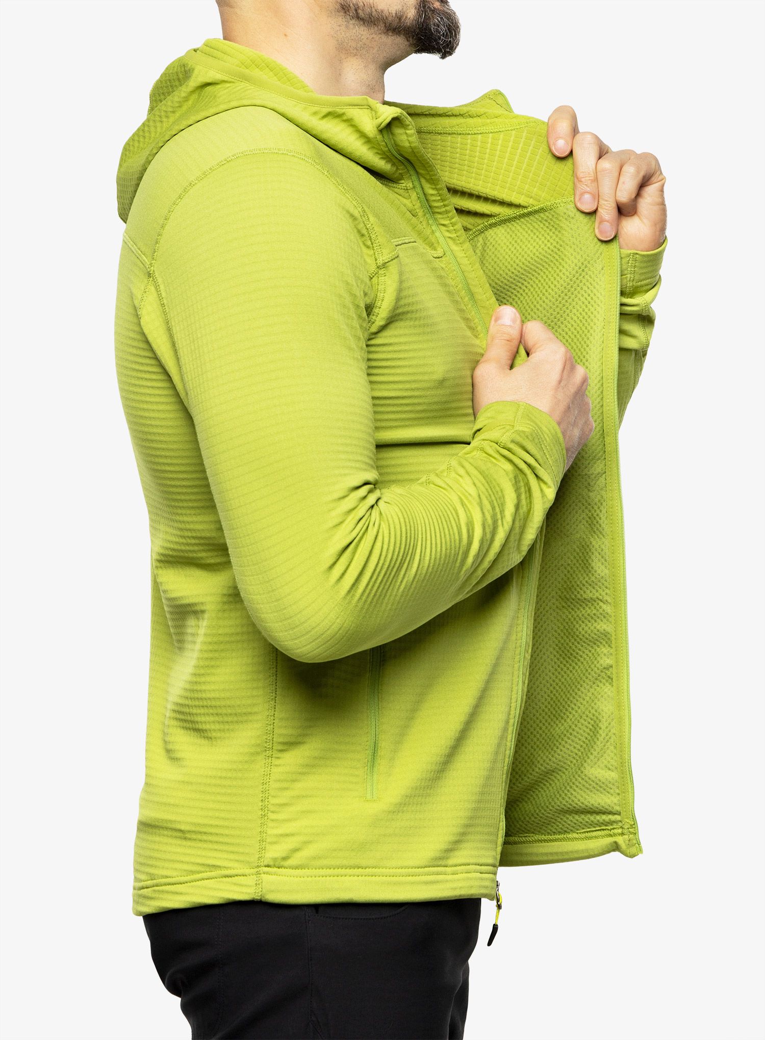 Fleece mikina Marmot Preon Hoody - spinach green