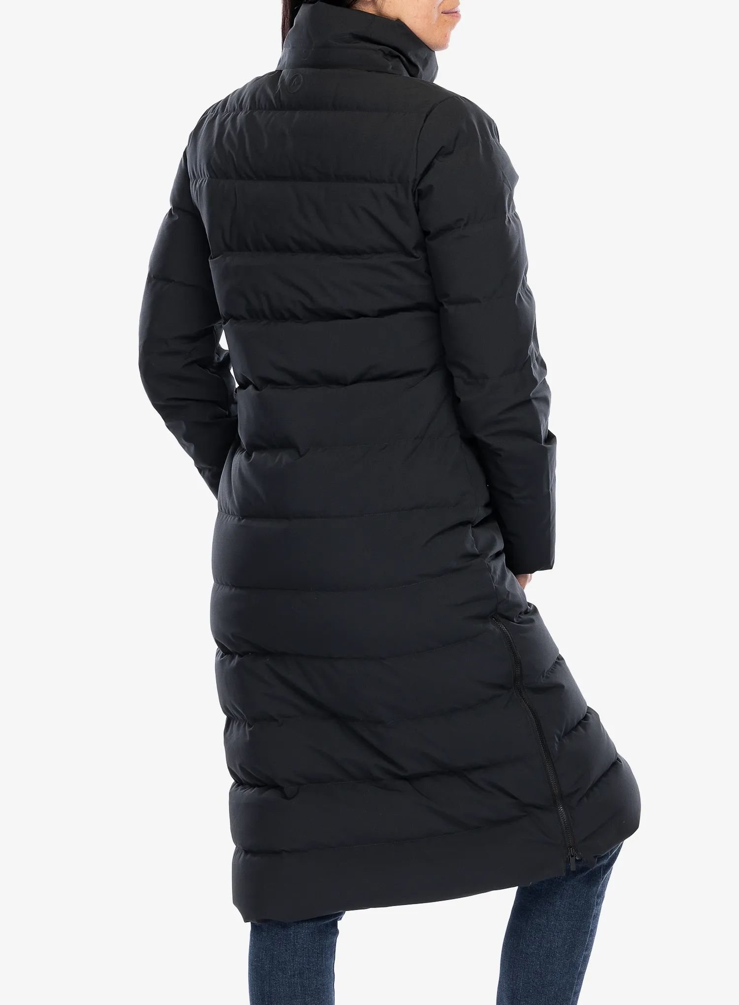 Dámský péřový kabát Marmot Prospect Coat - black/black