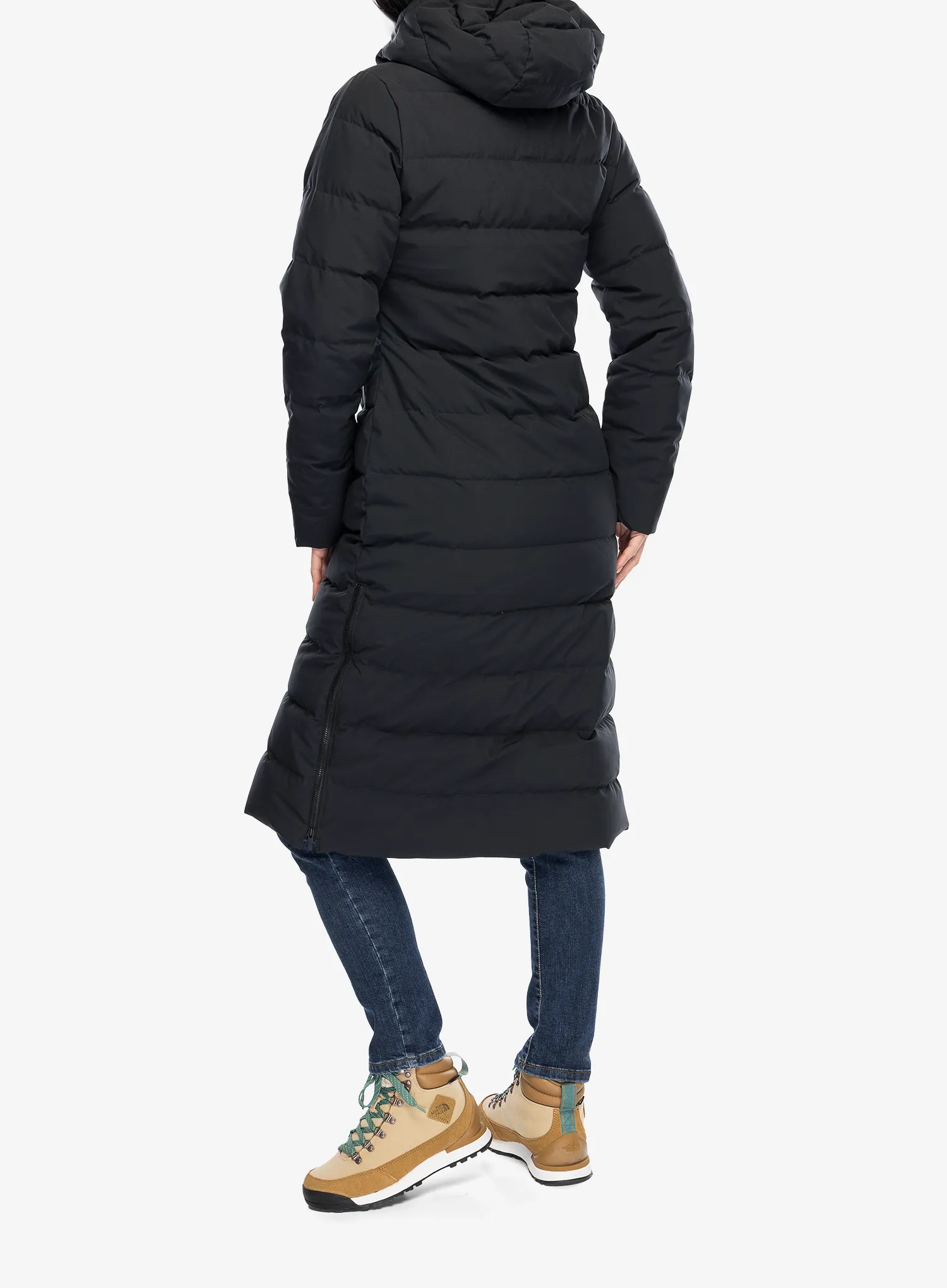 Dámský péřový kabát Marmot Prospect Coat - black/black