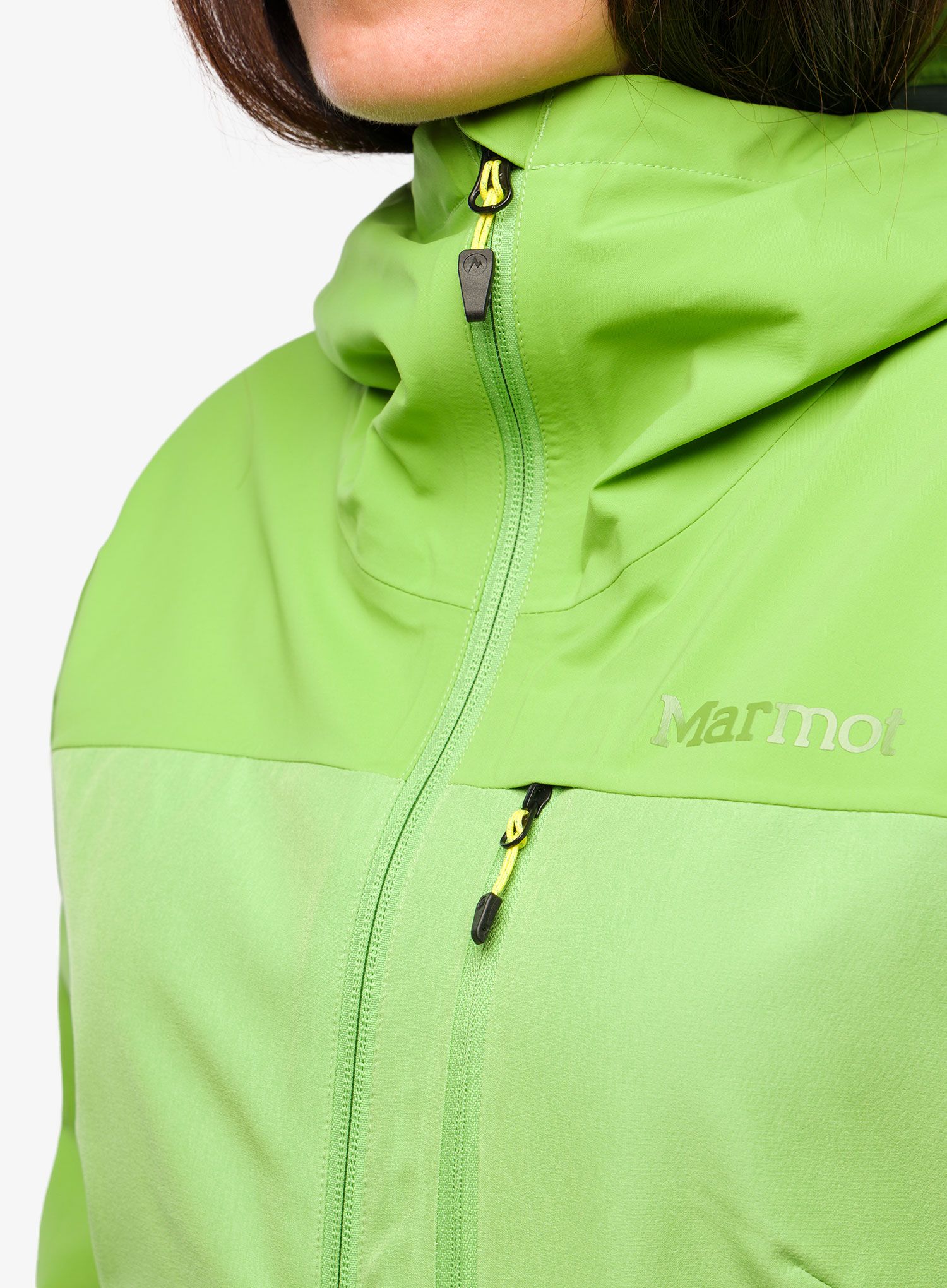Softshellová bunda dámská Marmot ROM GORE-TEX Infinium Hoody - kiwi