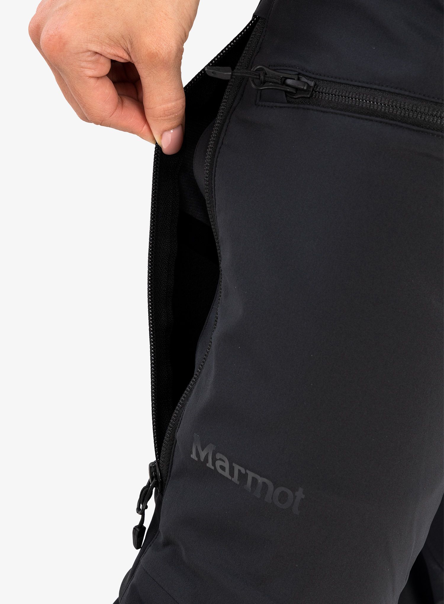 Dámské softshellové kalhoty Marmot ROM GORE-TEX Infinium Pant - black