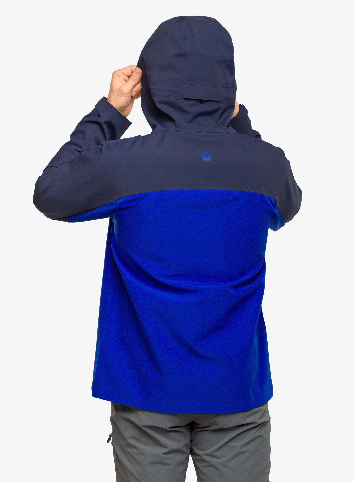 Softshellová bunda Marmot ROM Hoody - dark azure/arctic navy