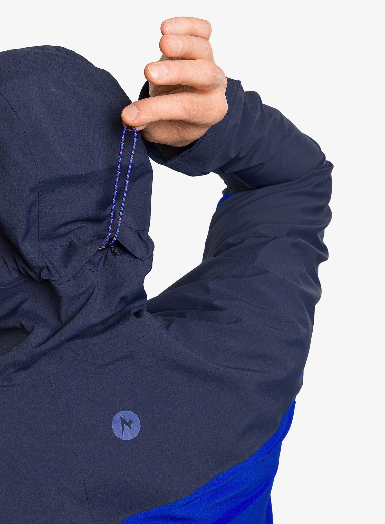 Softshellová bunda Marmot ROM Hoody - dark azure/arctic navy