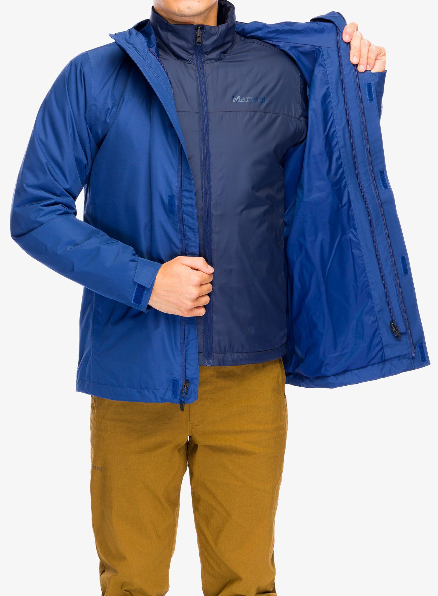 Bunda 3v1 Marmot Ramble Component Jacket - twilight blue
