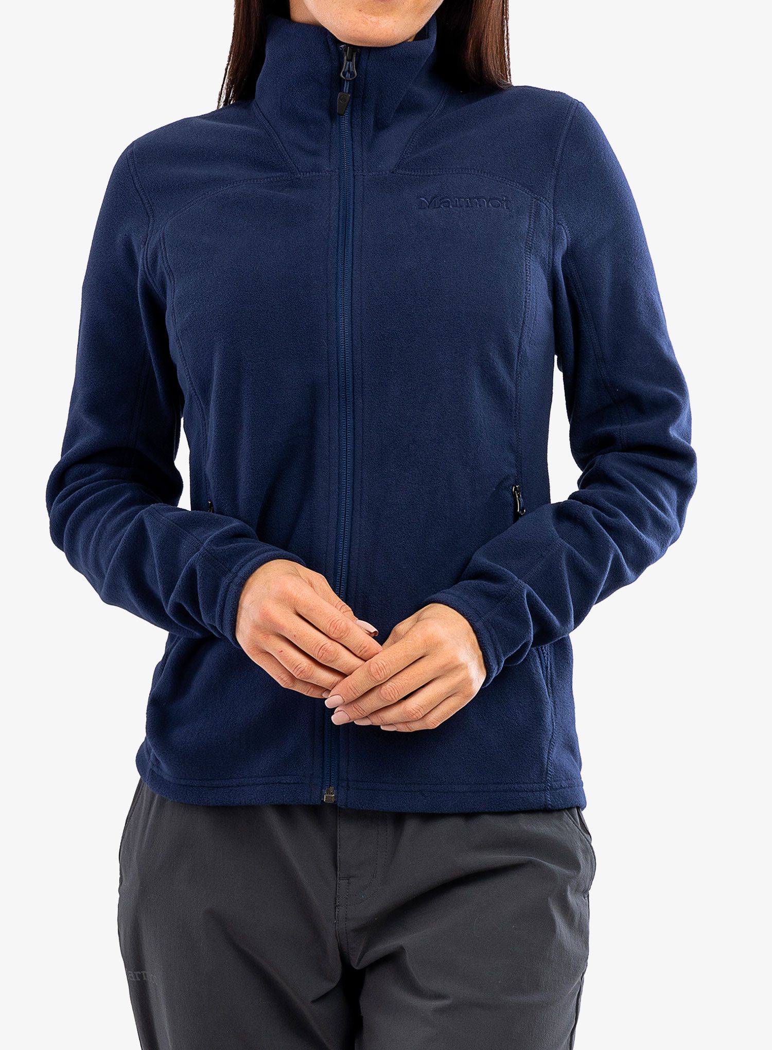 Dámská mikina na zip  Marmot Reactor Polartec Jacket - arctic navy