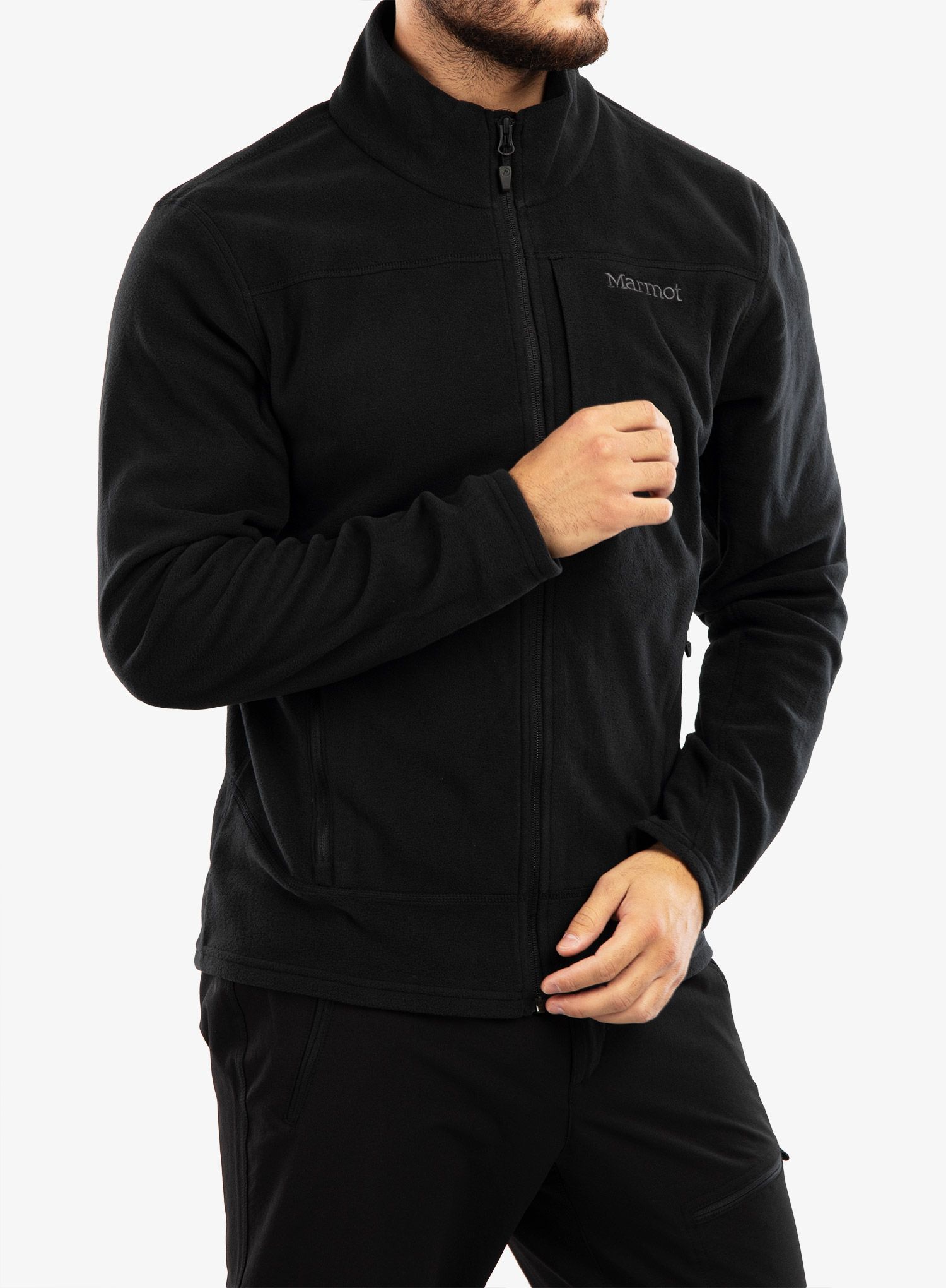 Fleecová mikina Marmot Reactor Polartec Jacket - black