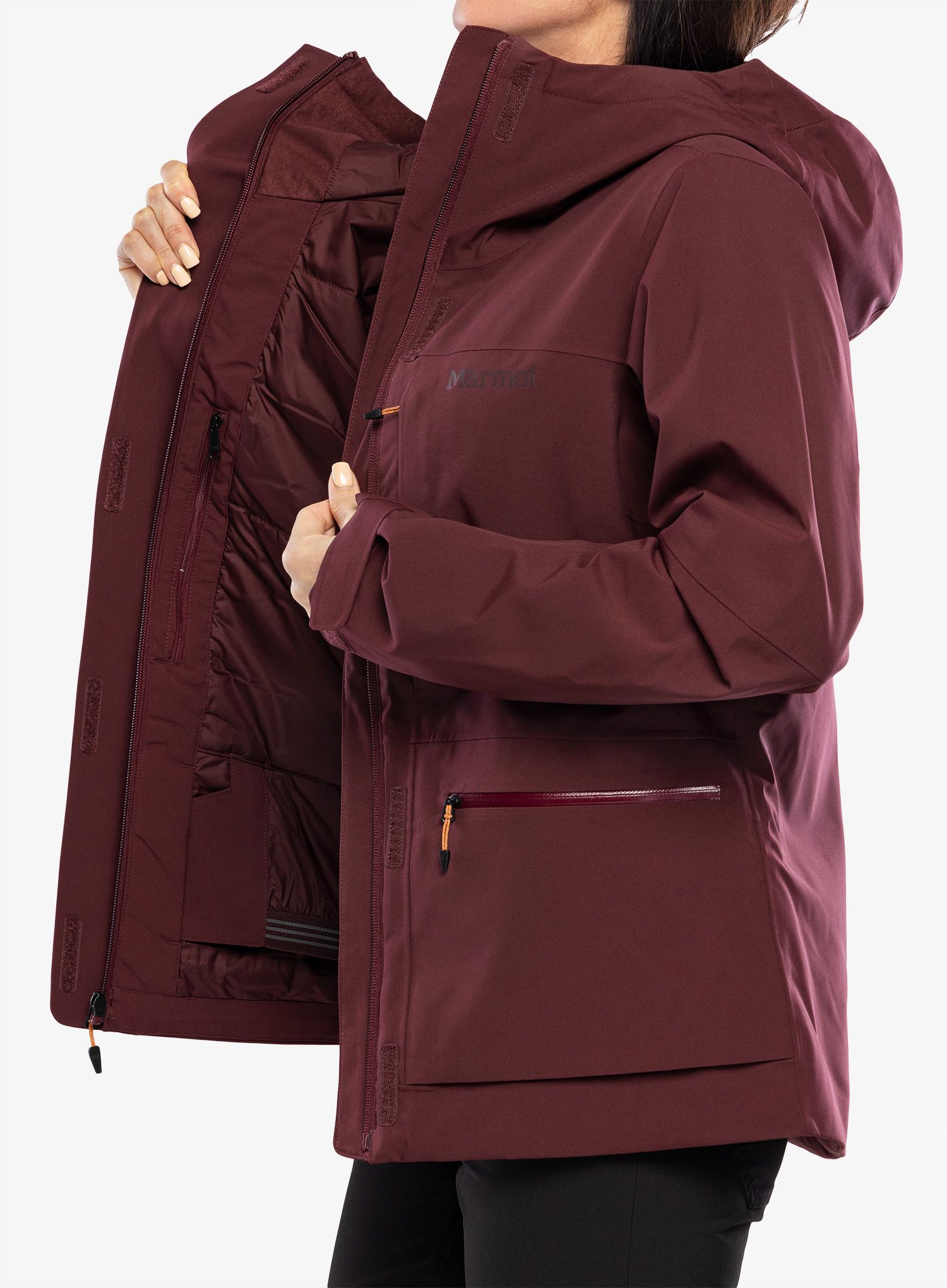 Dámská lyžařská bunda Marmot Wm's Refuge Jacket - port royal