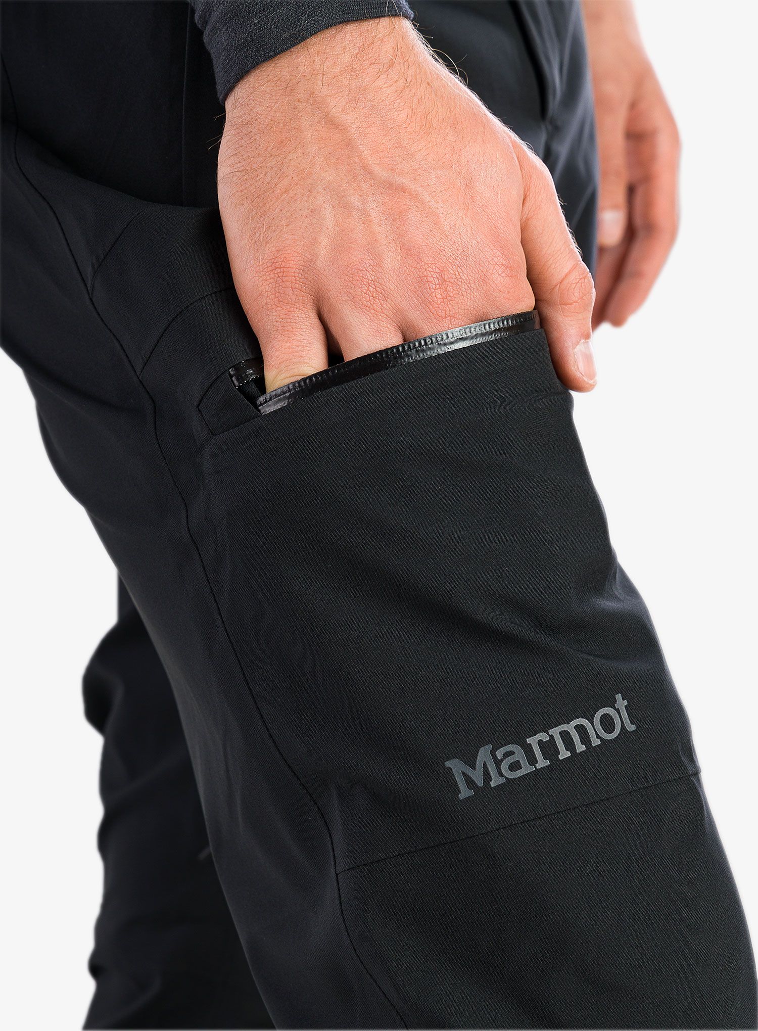 Lyžařské kalhoty Marmot Refuge Pant - black