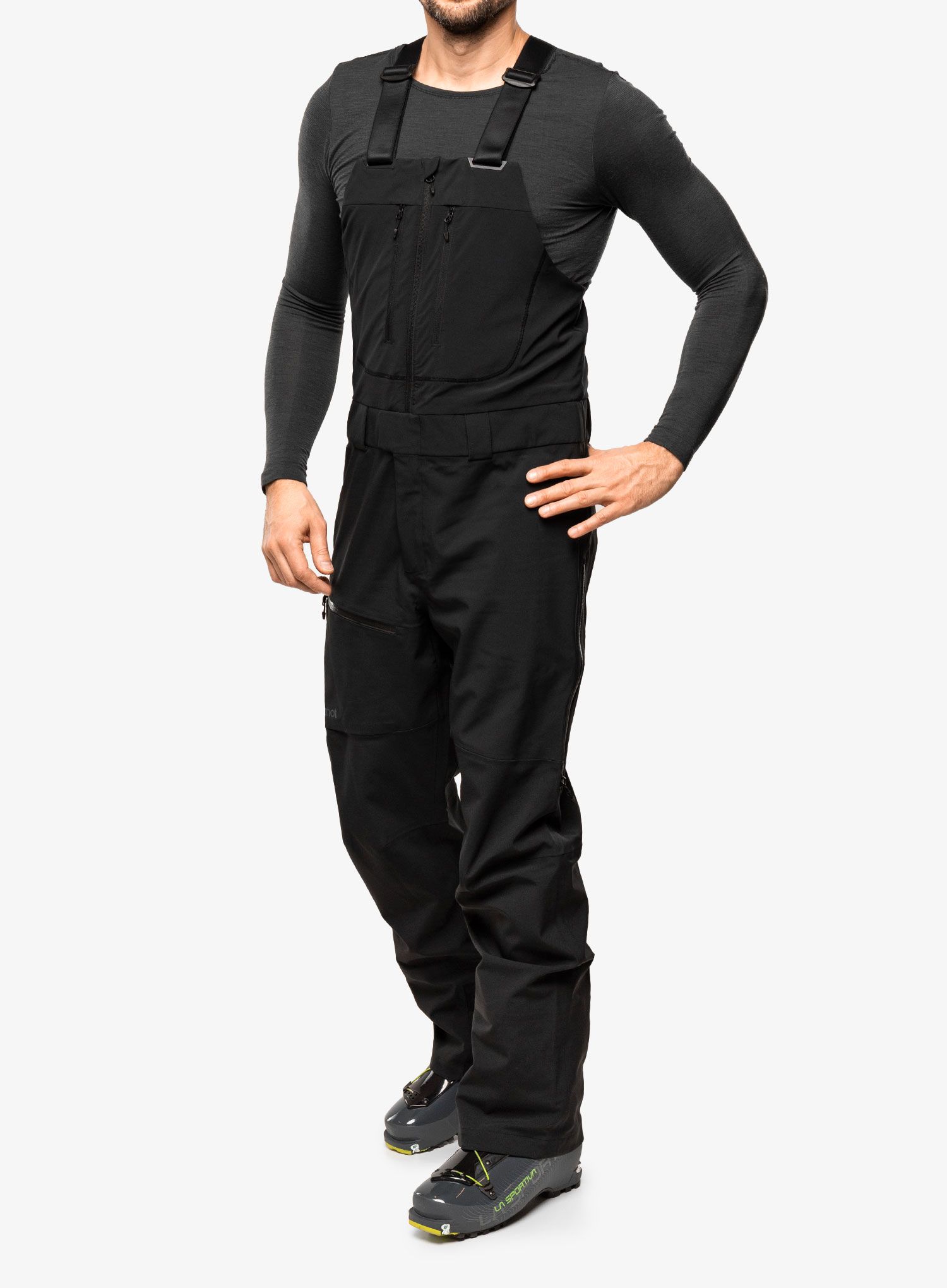 Lyžařské kalhoty Marmot Refuge Pro Bib - black