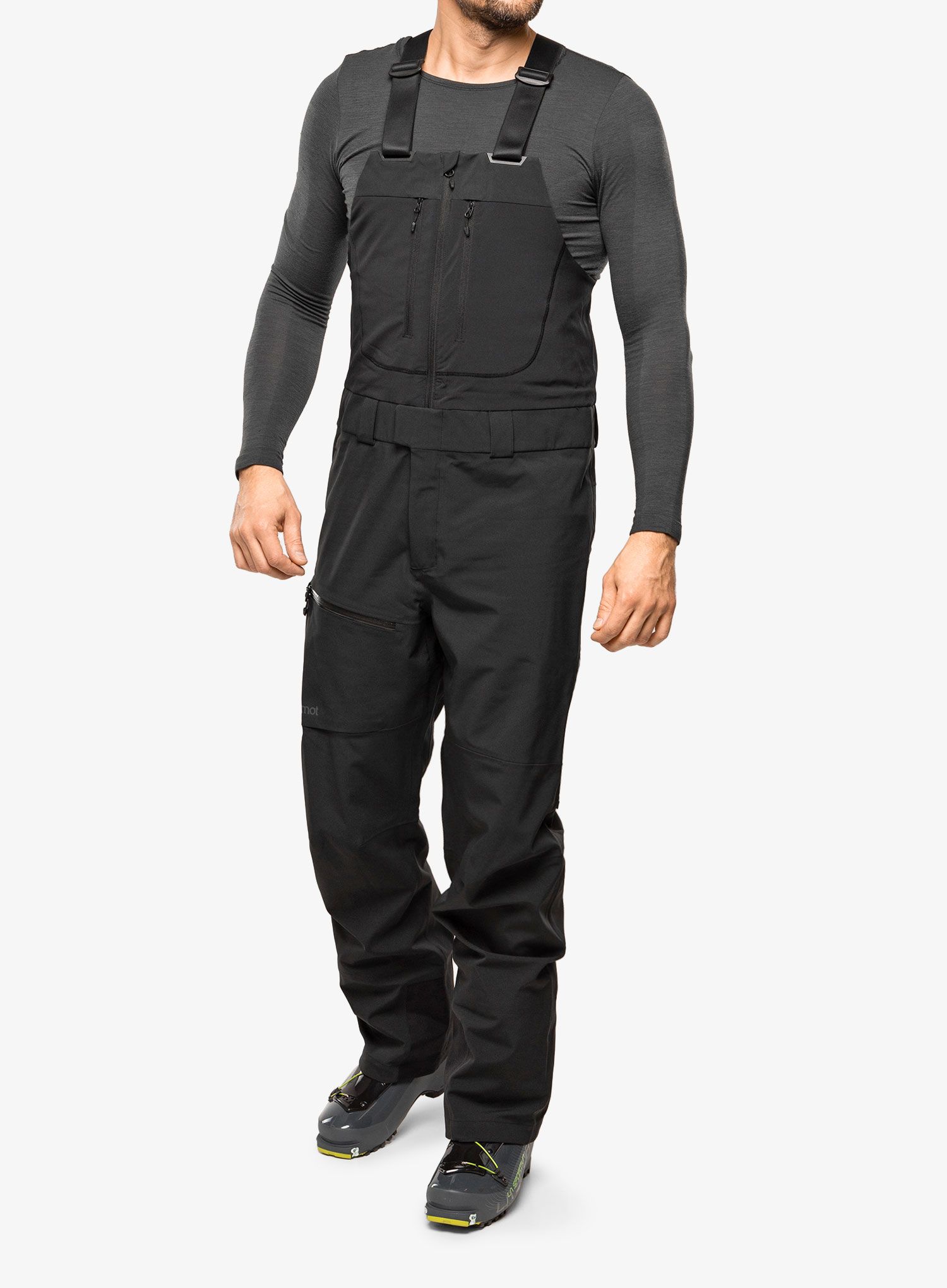 Lyžařské kalhoty Marmot Refuge Pro Bib - black