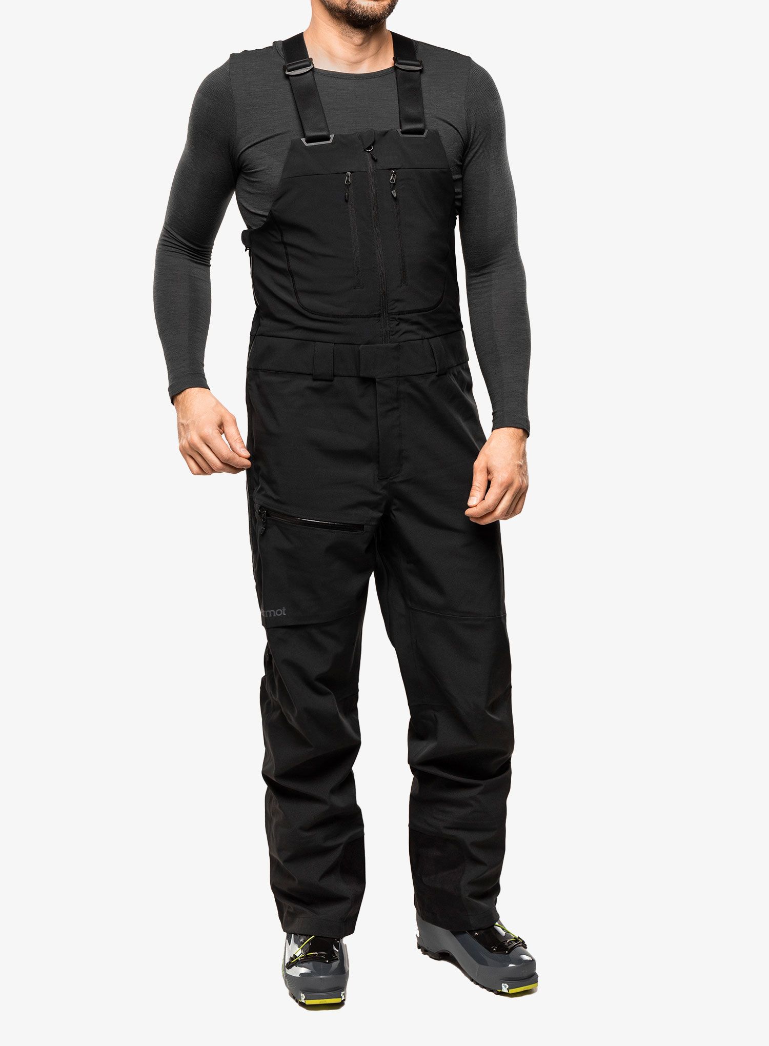 Lyžařské kalhoty Marmot Refuge Pro Bib - black