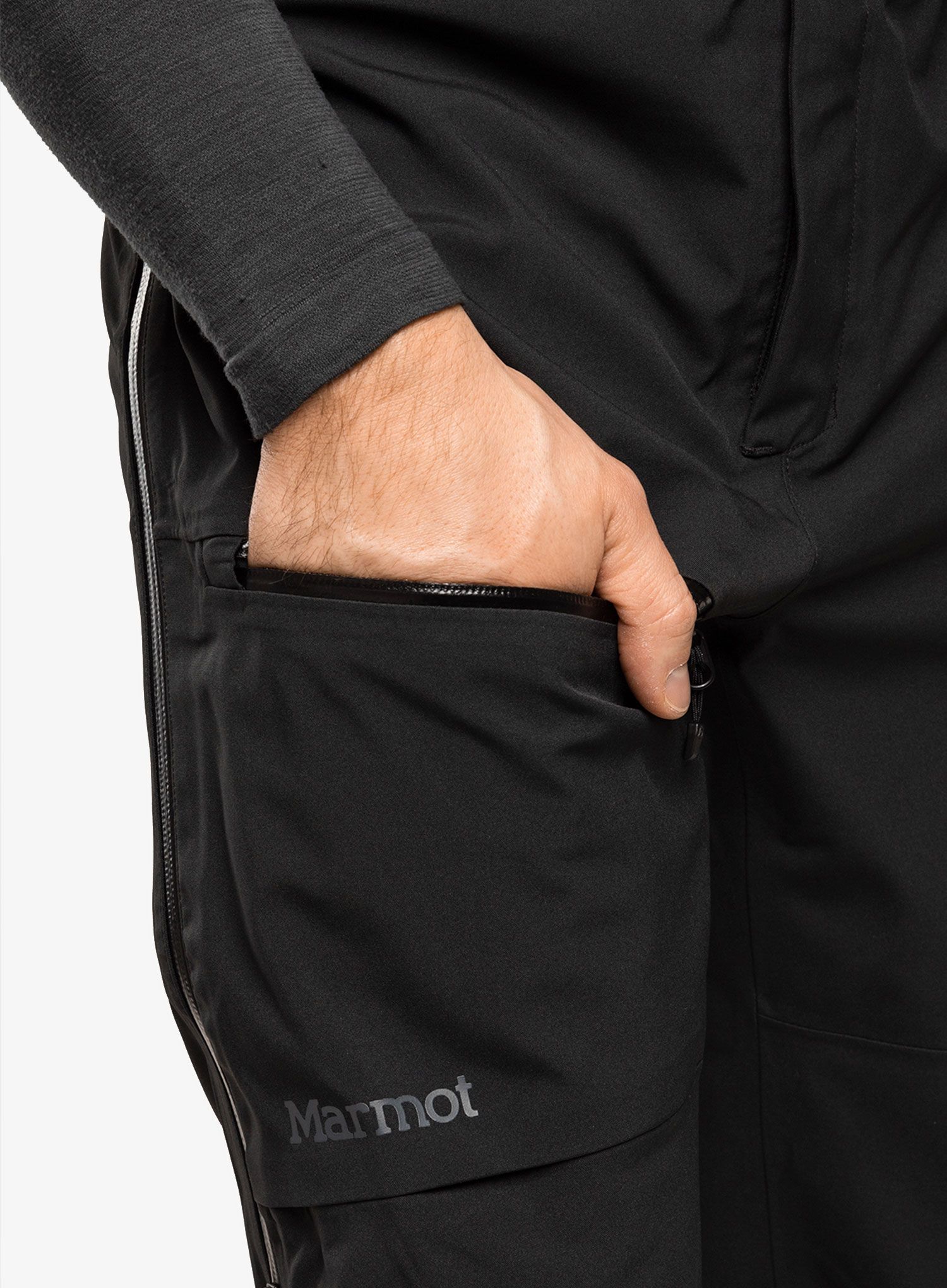 Lyžařské kalhoty Marmot Refuge Pro Bib - black