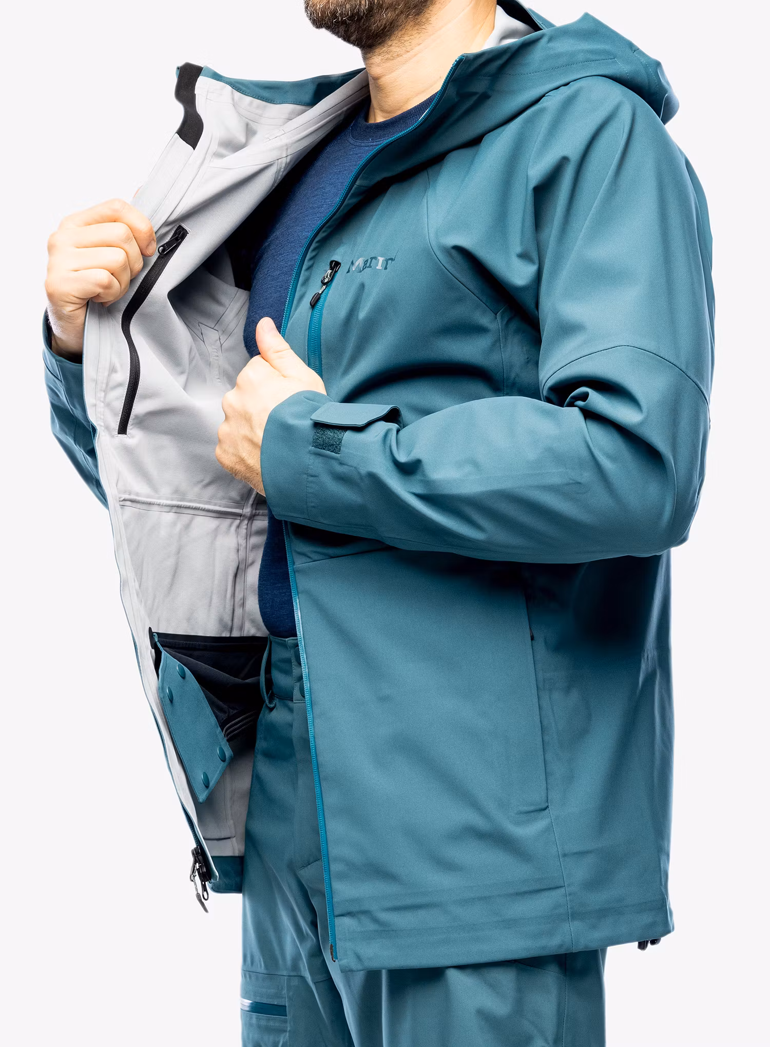 Bunda na skialpinismus Marmot Refuge Pro Jacket - dark jungle