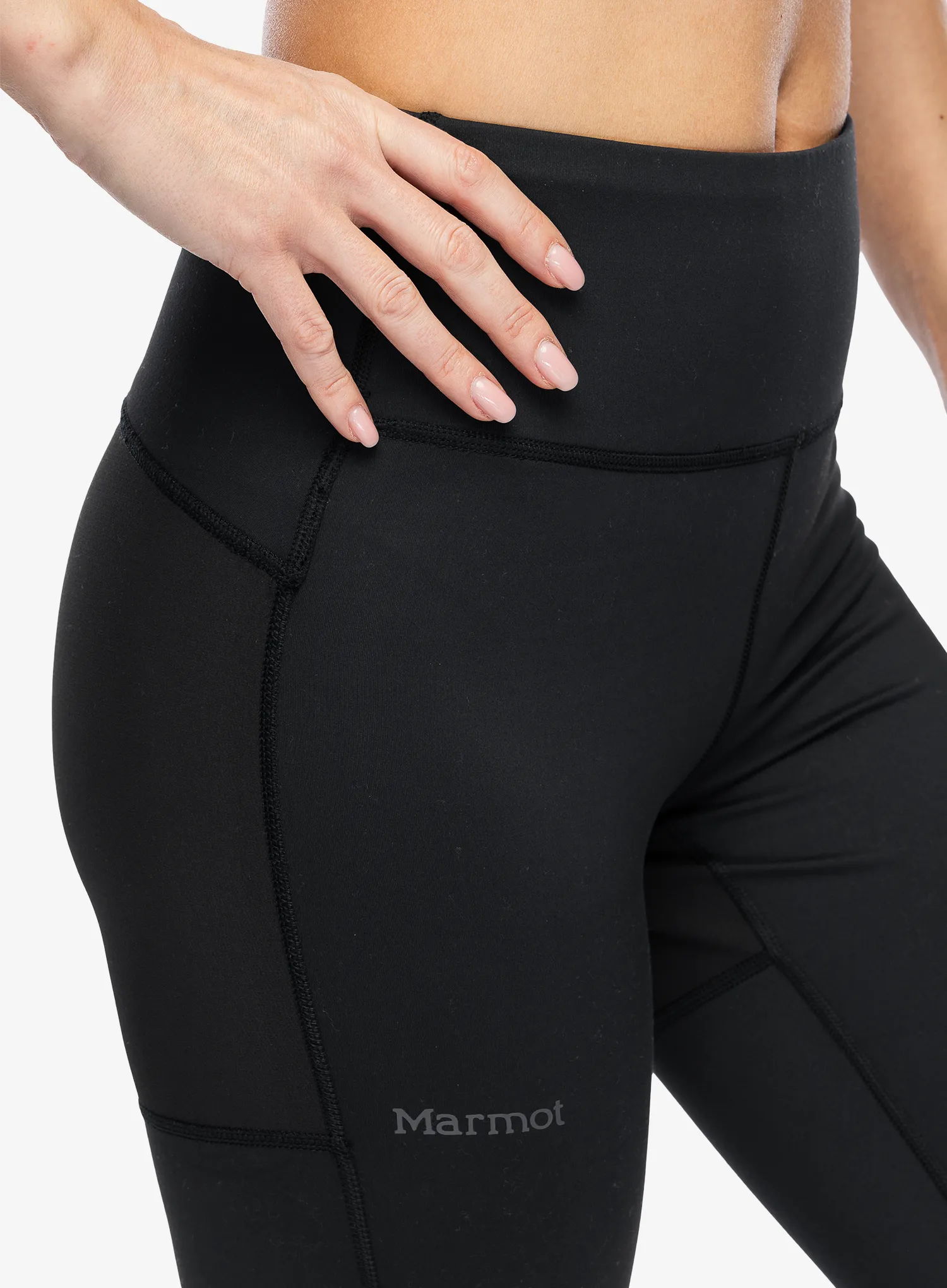 Dámské legíny Marmot Rock Haven Hybrid Tight - black