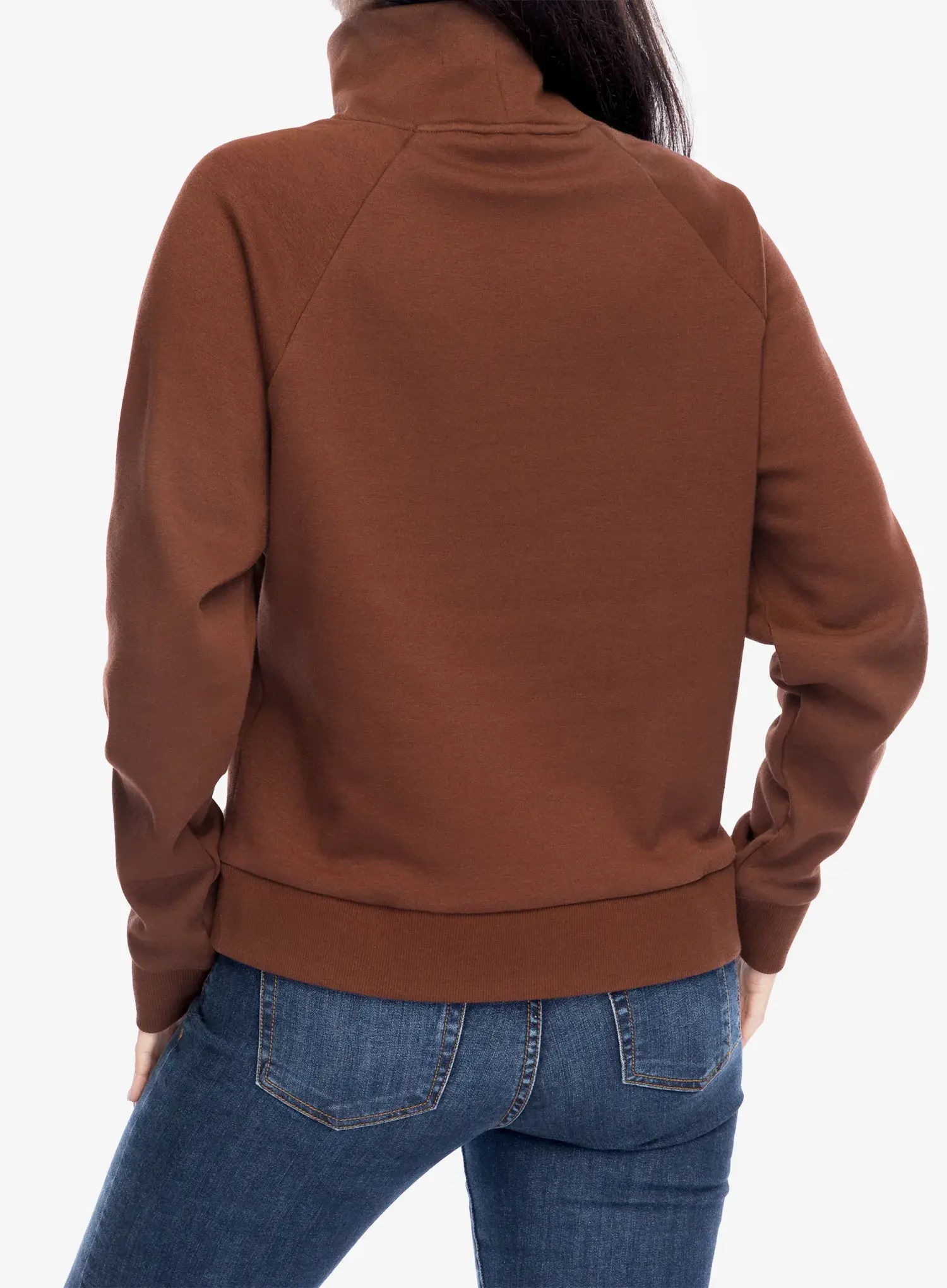 Dámská mikina Marmot Rowan Funnel Neck - chocolate