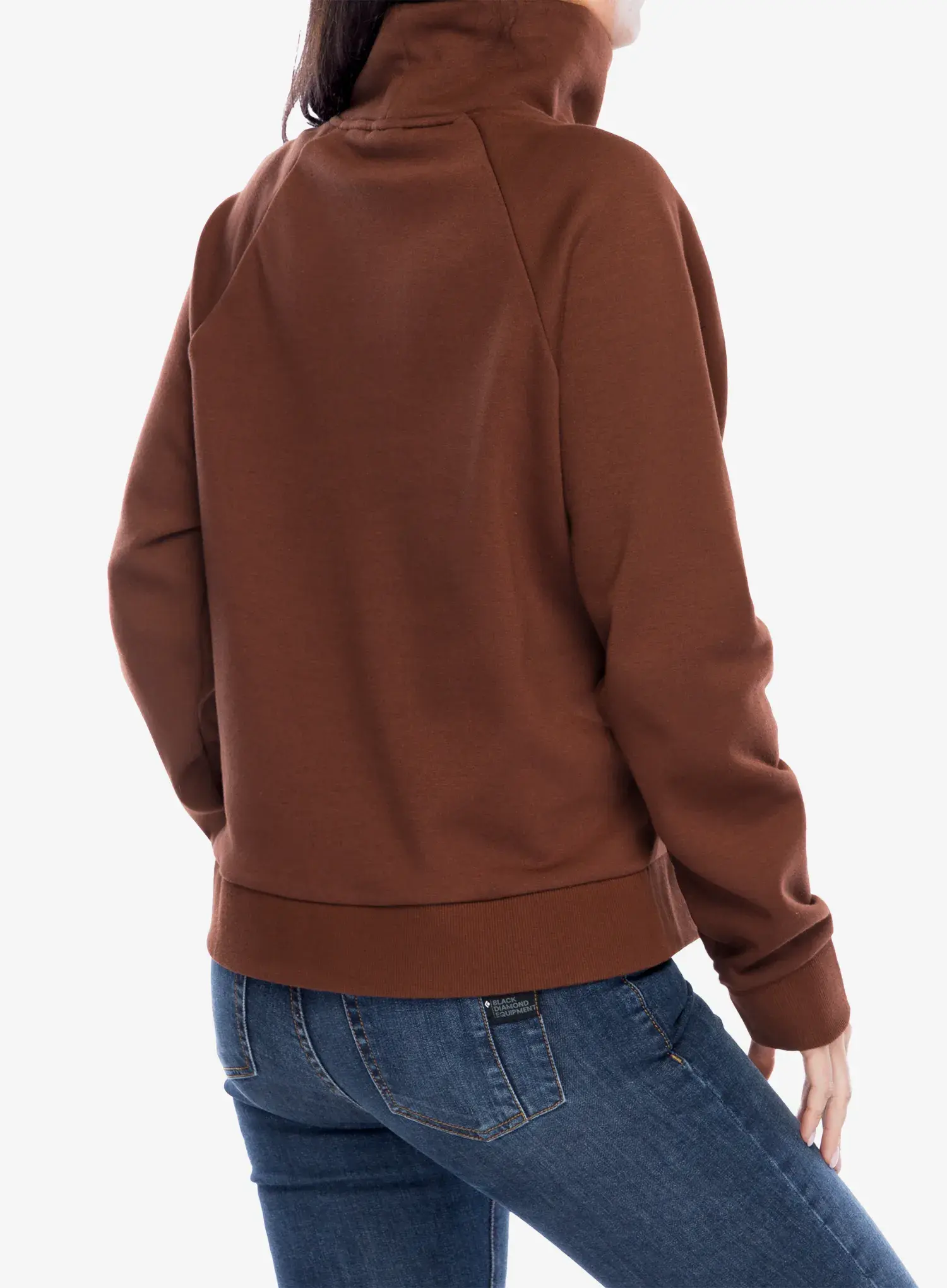 Dámská mikina Marmot Rowan Funnel Neck - chocolate