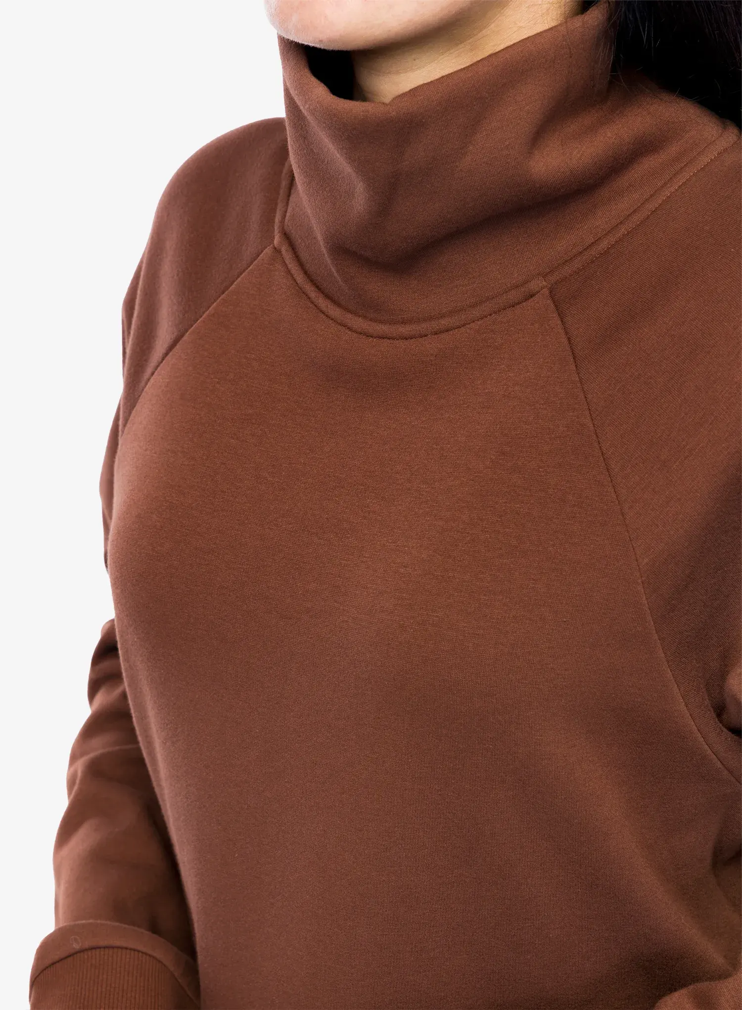 Dámská mikina Marmot Rowan Funnel Neck - chocolate