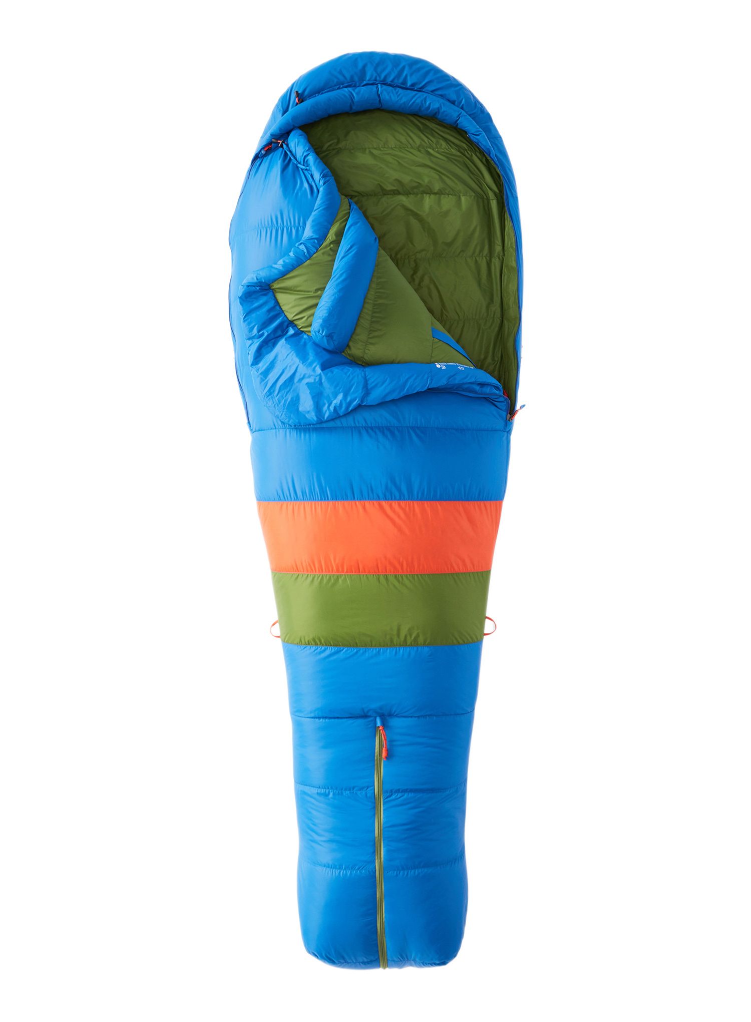 Perovy spacák Marmot Sawtooth (183 cm) - dark azure/foliage