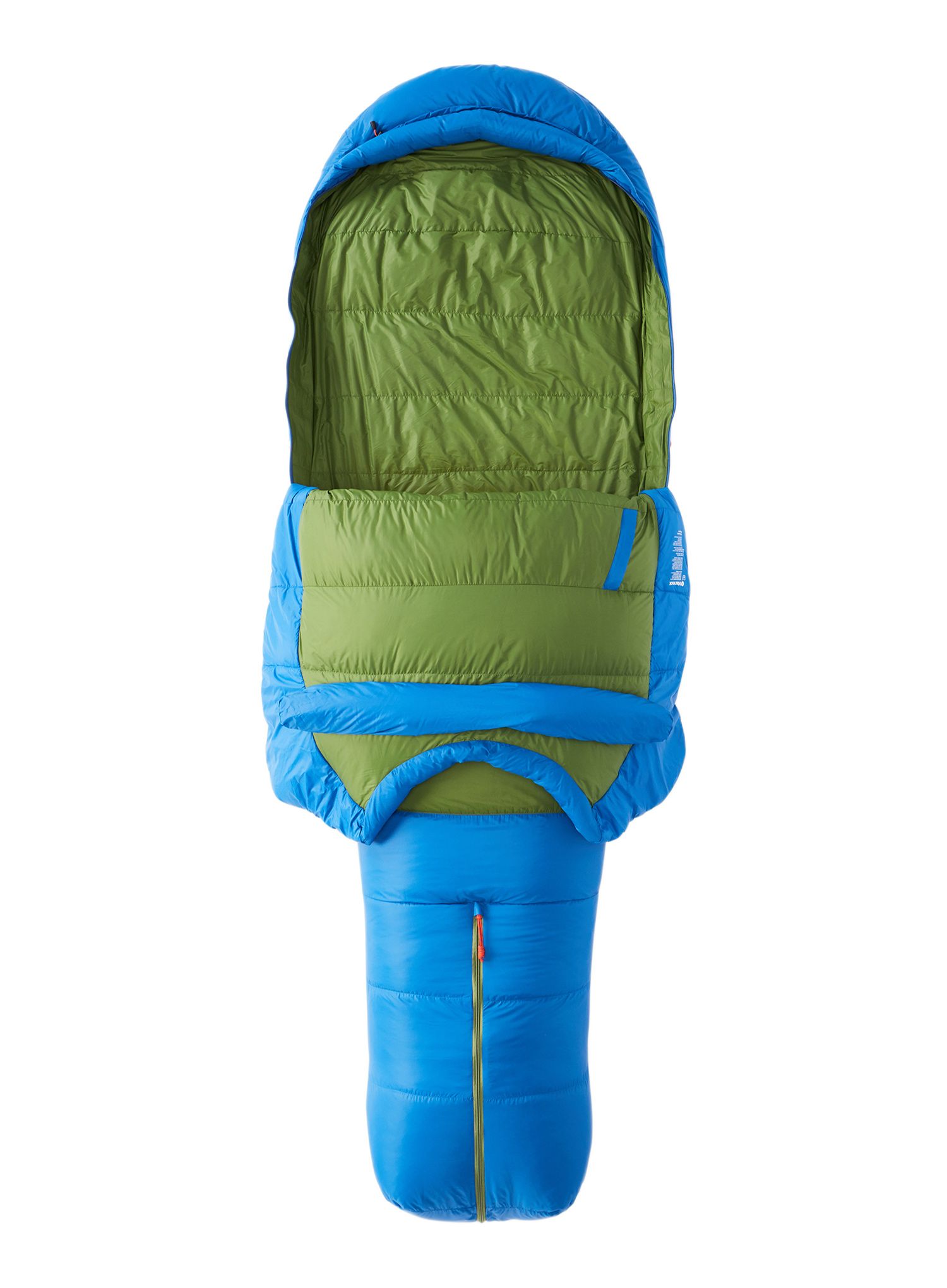 Perovy spacák Marmot Sawtooth (183 cm) - dark azure/foliage