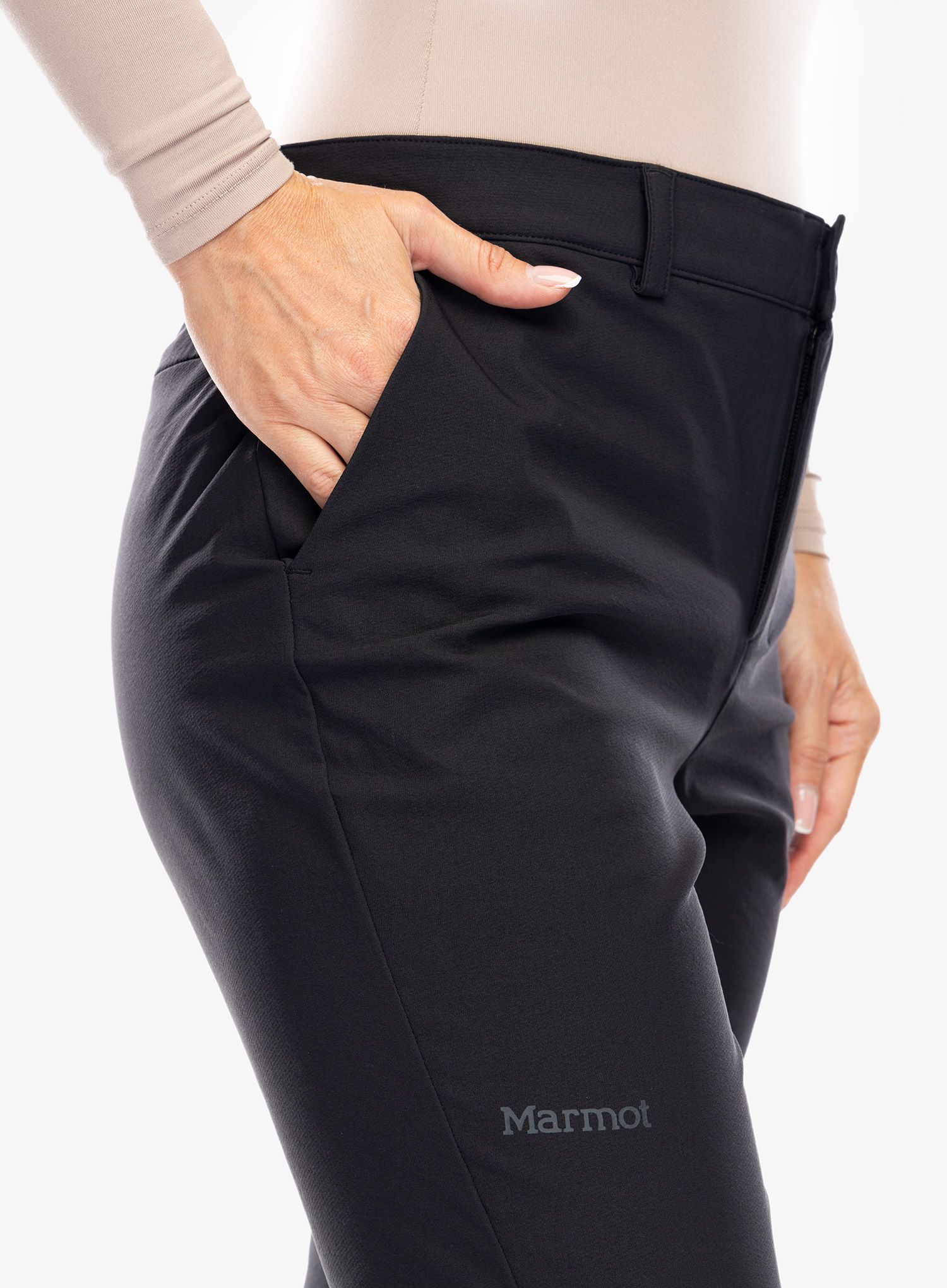 Turistické kalhoty dámské Marmot Scree Pant - black/black