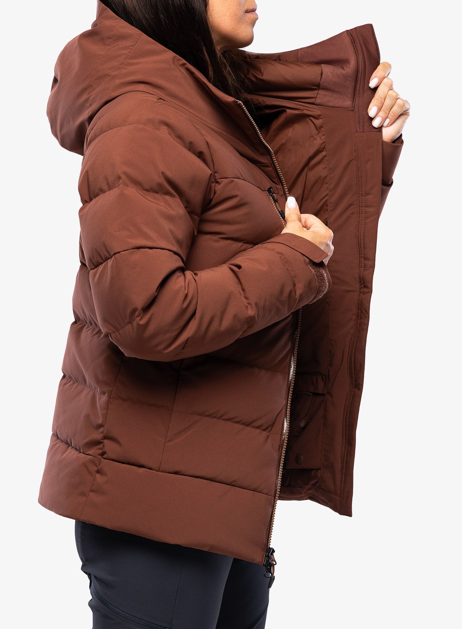 Dámská lyžařská bunda Marmot Slingshot Jacket - chocolate