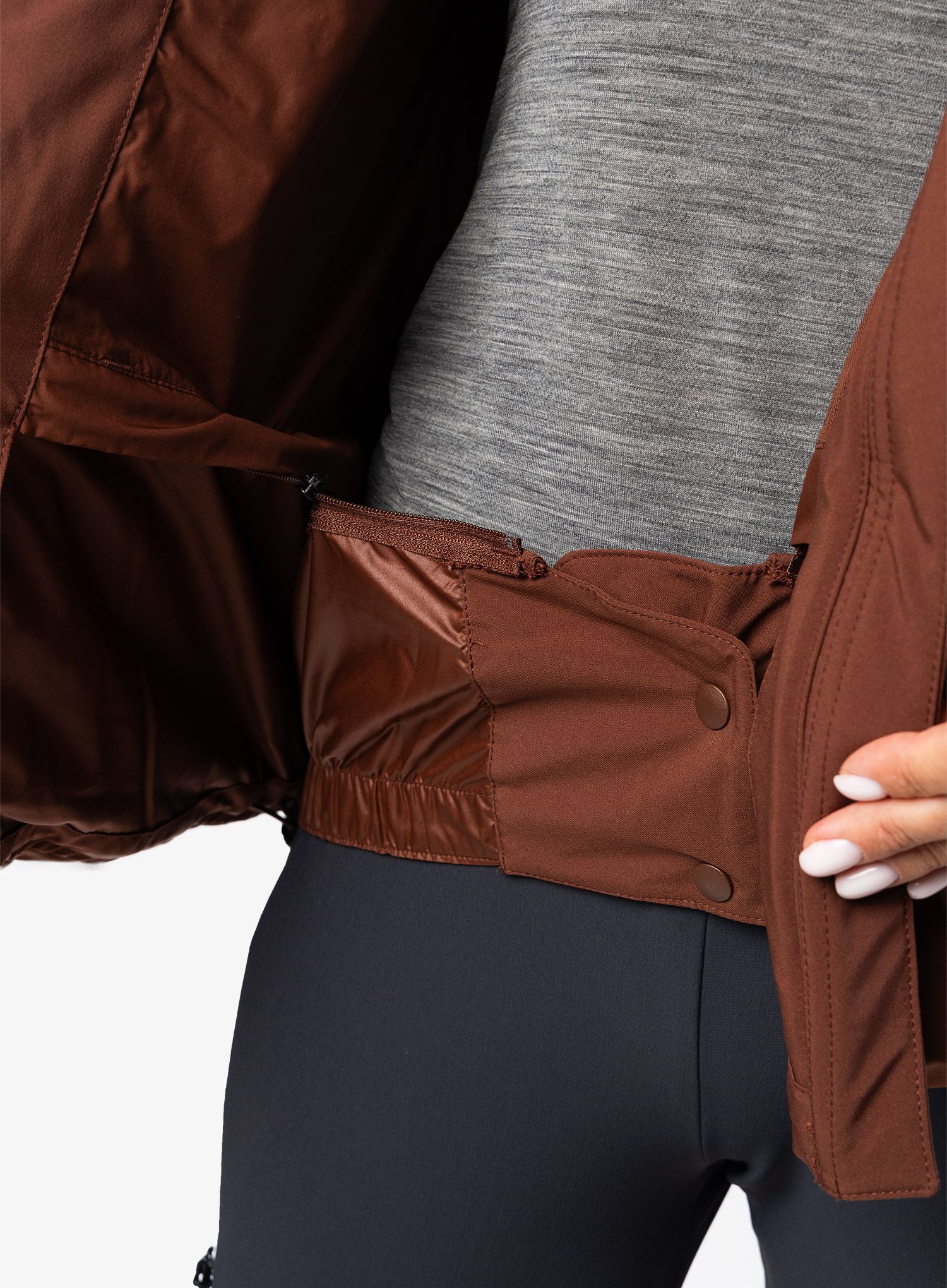 Dámská lyžařská bunda Marmot Slingshot Jacket - chocolate