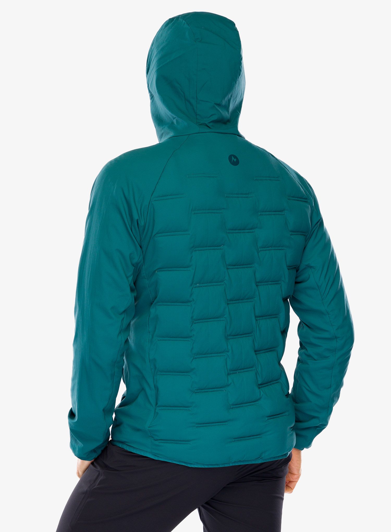 Péřová bunda Marmot WarmCube Active Alt HB - dark jungle