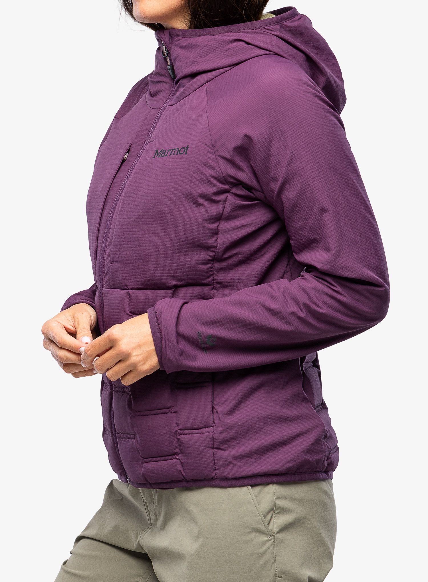 Dámská péřová bunda Marmot WarmCube Active Alt HB - purple fig