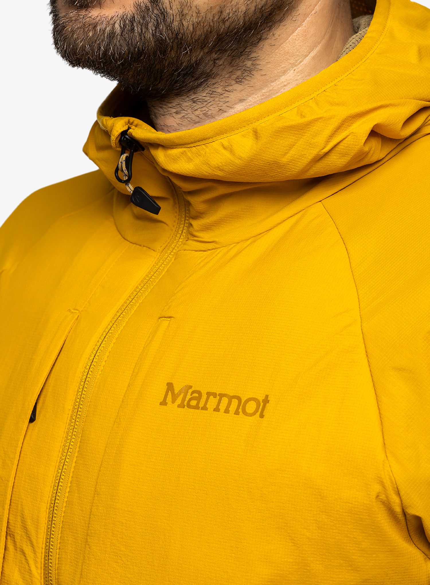 Péřová bunda Marmot WarmCube Active Alt HB - yellow gold