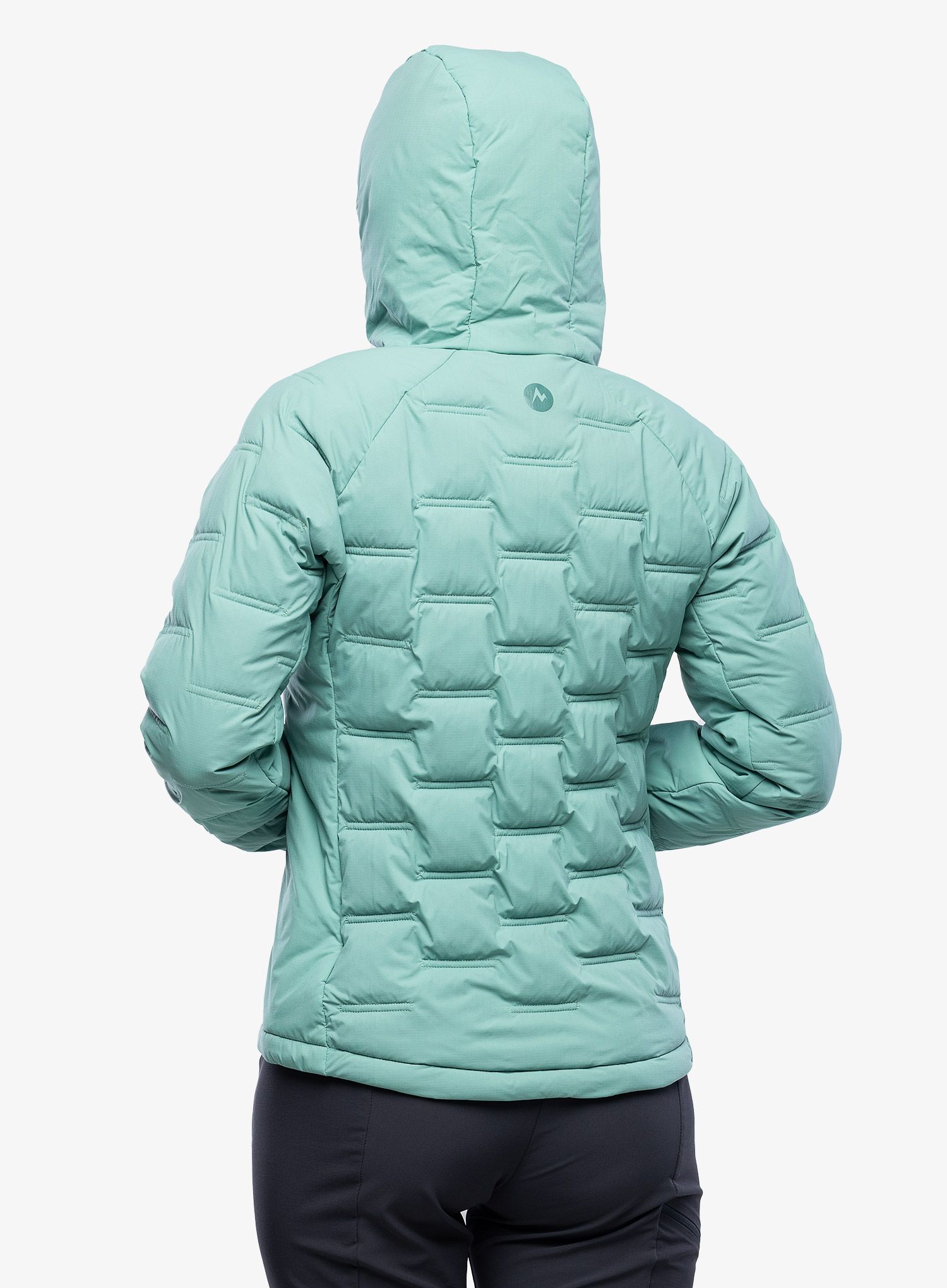 Zateplená bunda dámská Marmot WarmCube Active Novus - blue agave