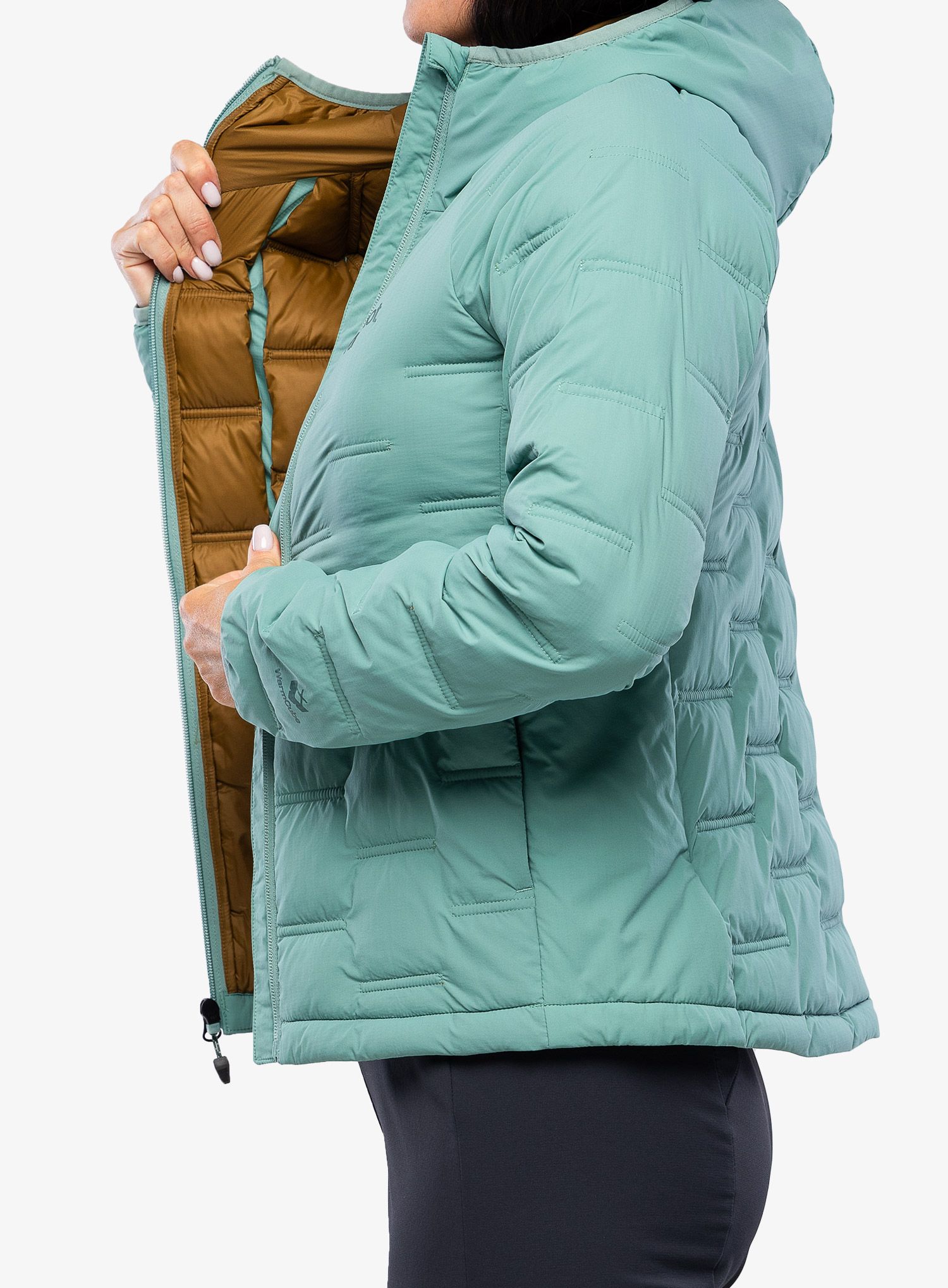 Zateplená bunda dámská Marmot WarmCube Active Novus - blue agave