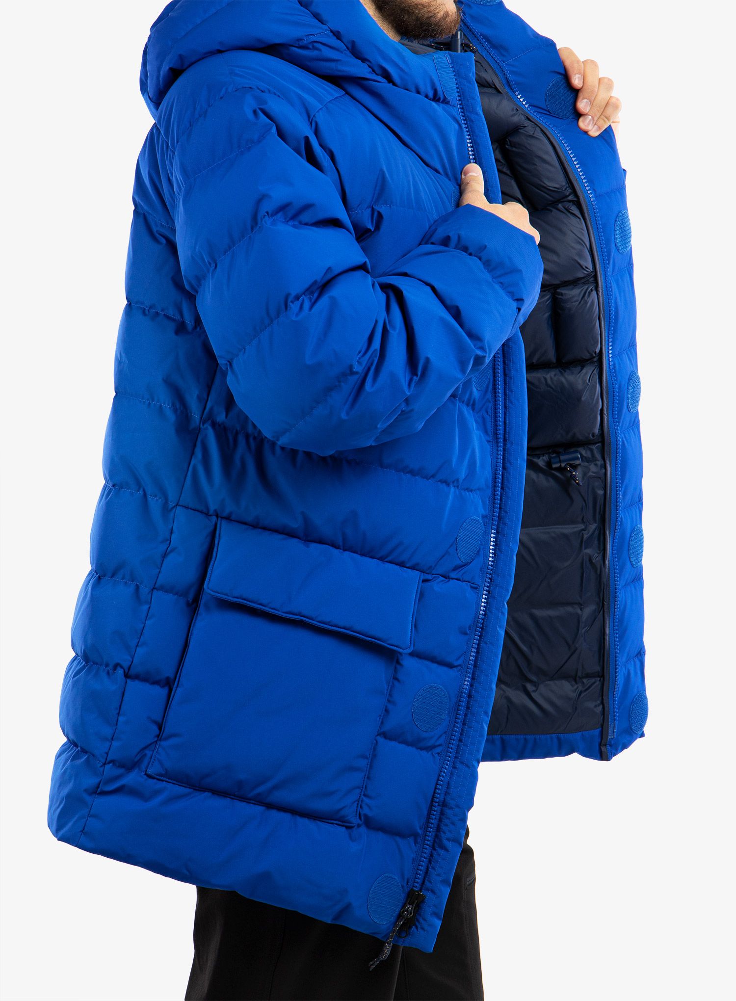 Péřový plášť Marmot WarmCube GORE-TEX Golden Mantle Jacket - azure