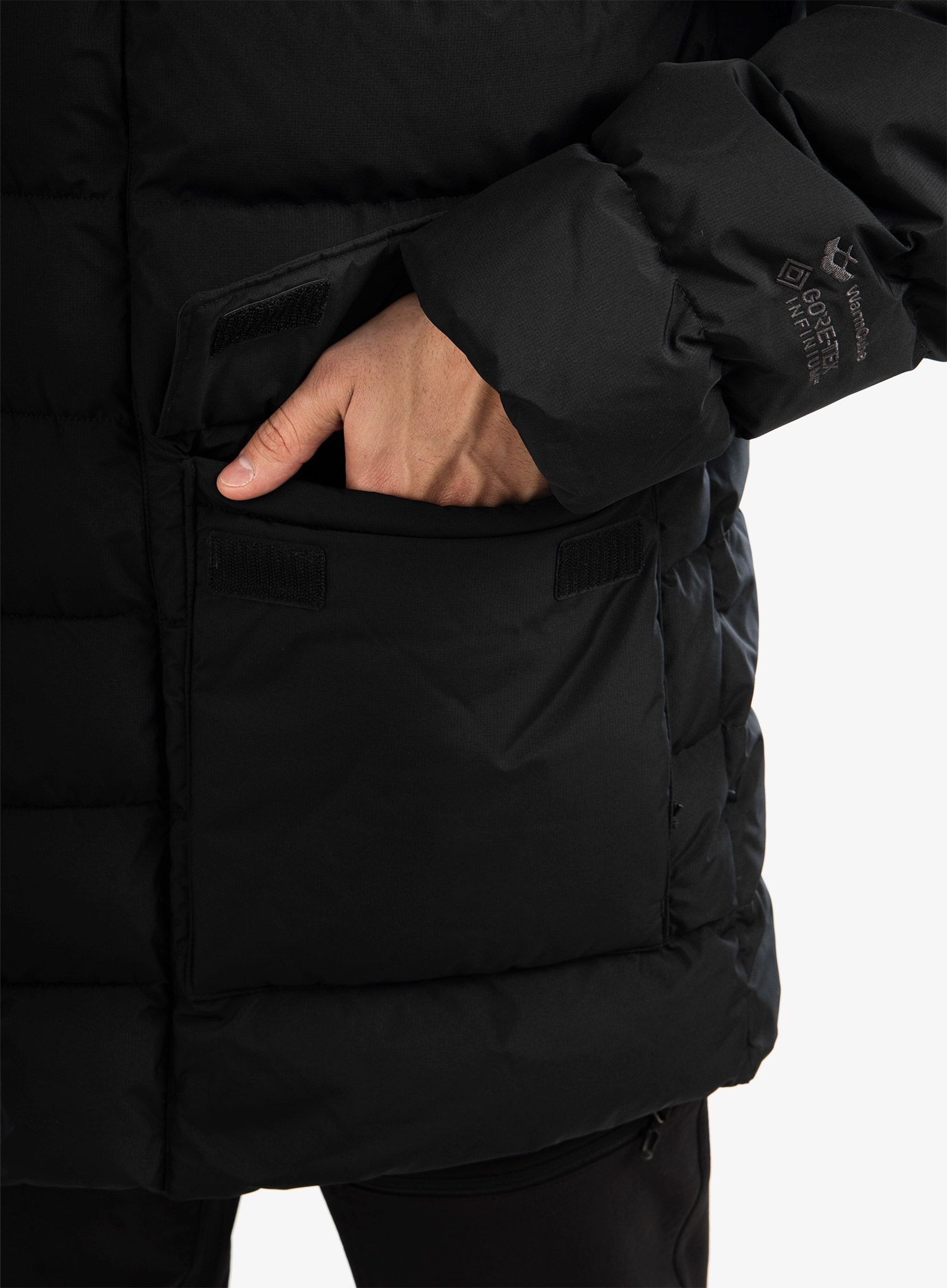 Péřový plášť Marmot WarmCube GORE-TEX Golden Mantle Jacket - bl.