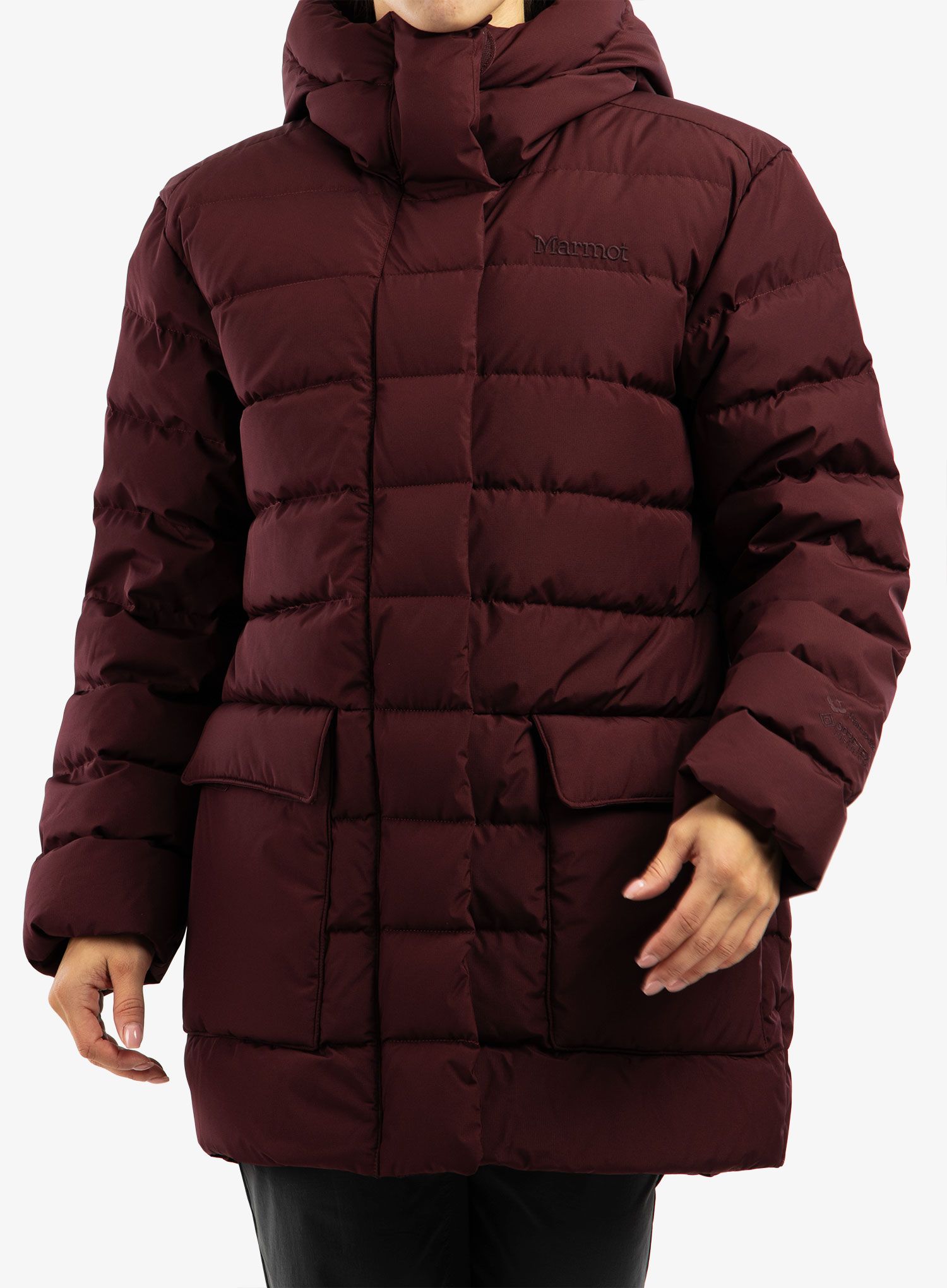 Péřový plášť Marmot Wm's WarmCube GORE-TEX Golden Mantle - royal