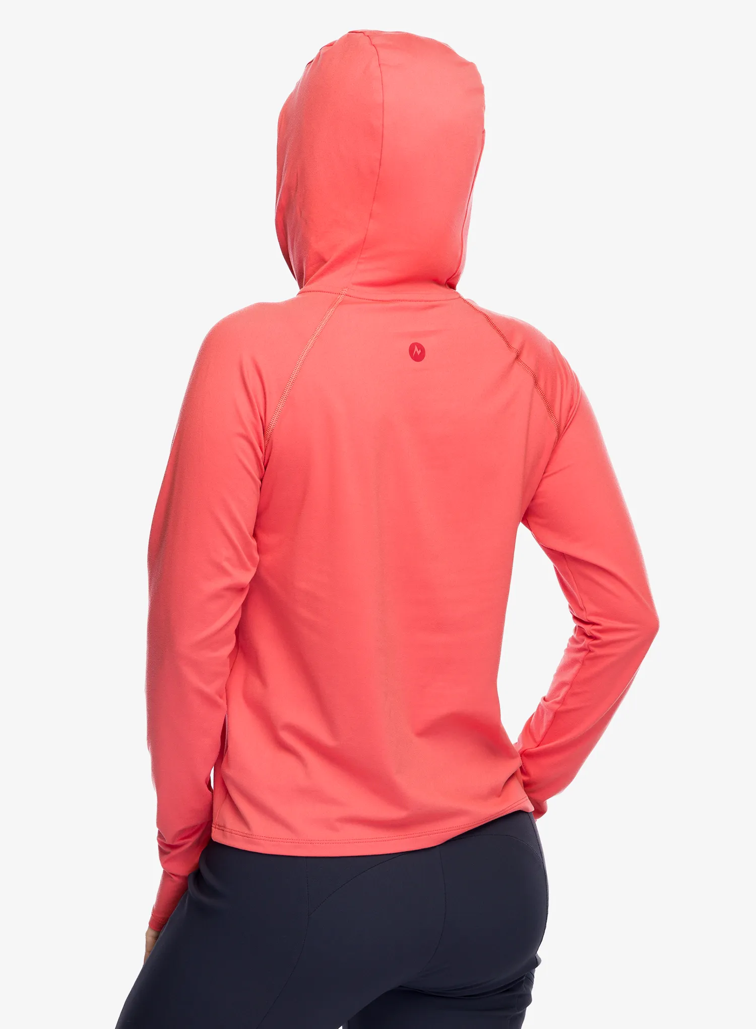 Dámská mikina s kapucí Marmot Windridge Hoody - grapefruit