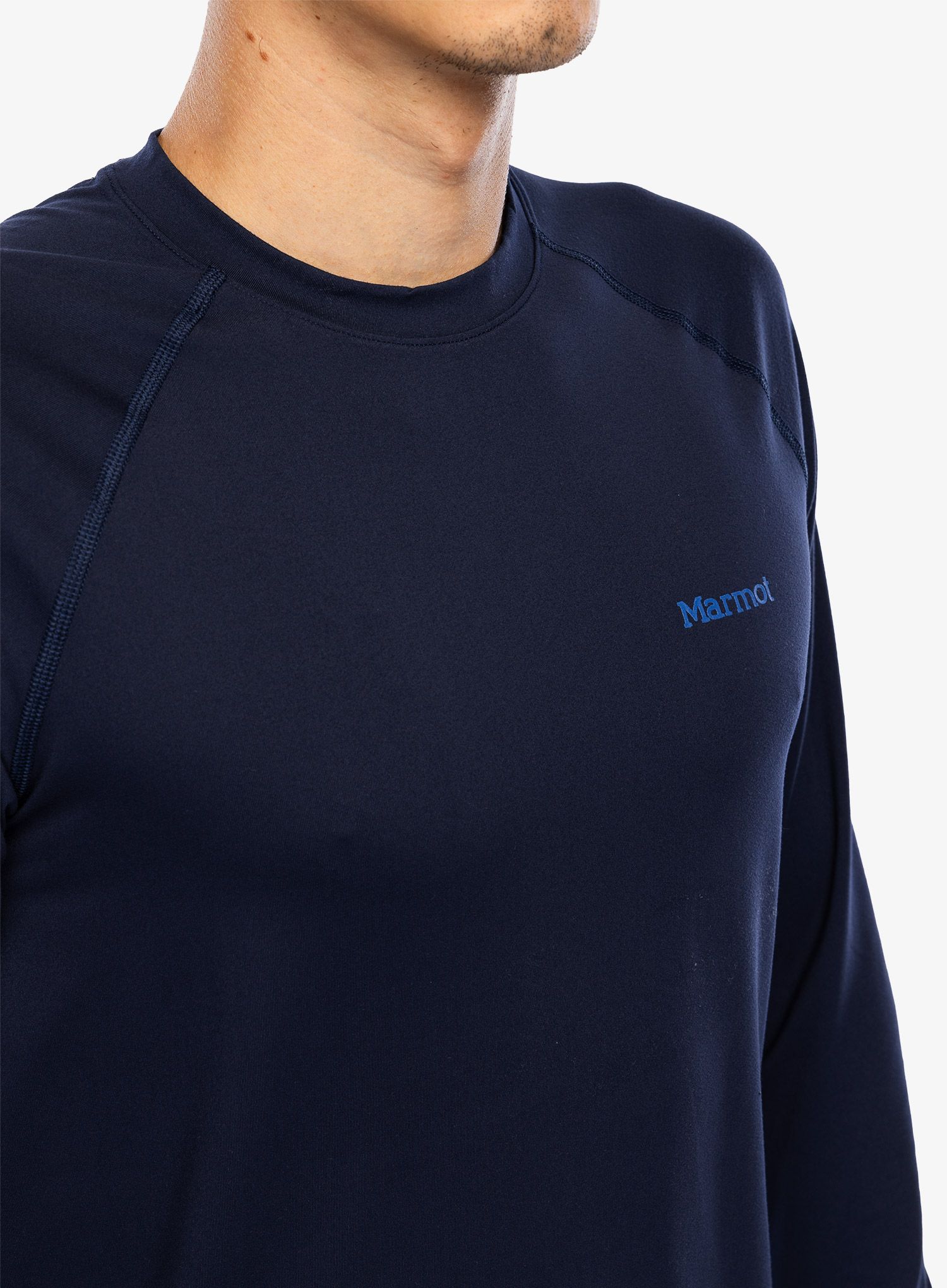 Mikina bez kapuce Marmot Windridge LS - arctic navy/navy