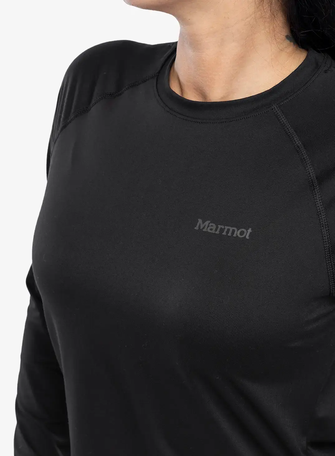 Dámská mikina bez kapuce Marmot Windridge LS - black