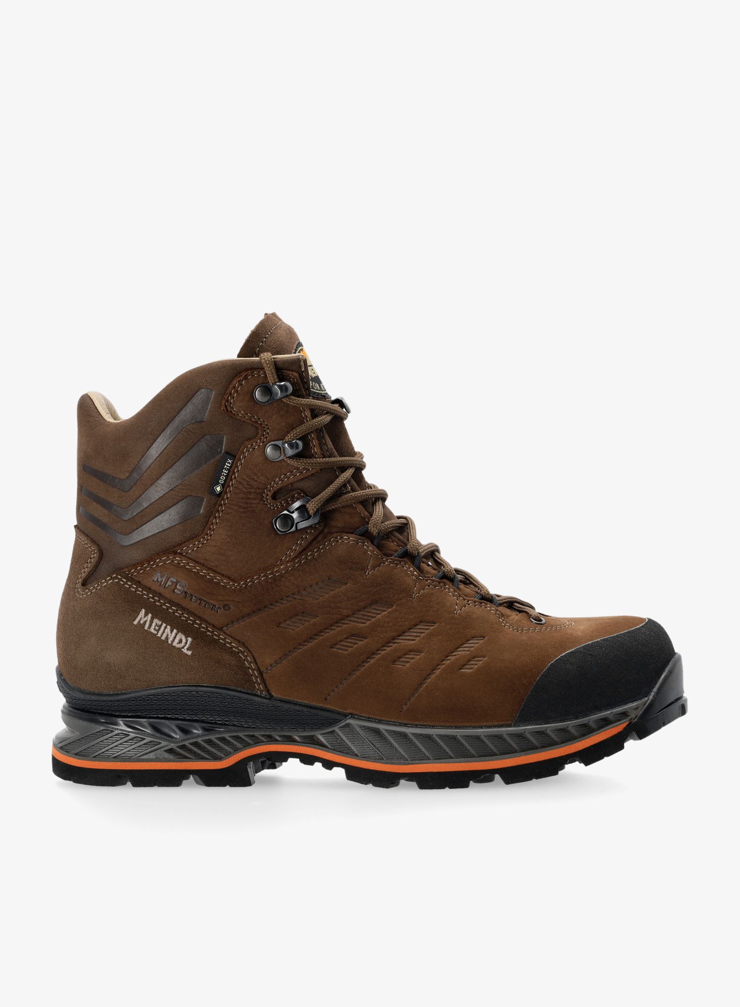 GORE TEX boty pánské Meindl Albis MFS dark brown - dark brown