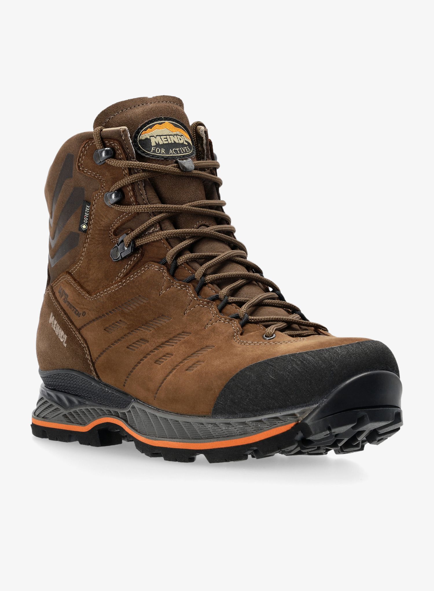 GORE TEX boty pánské Meindl Albis MFS dark brown - dark brown
