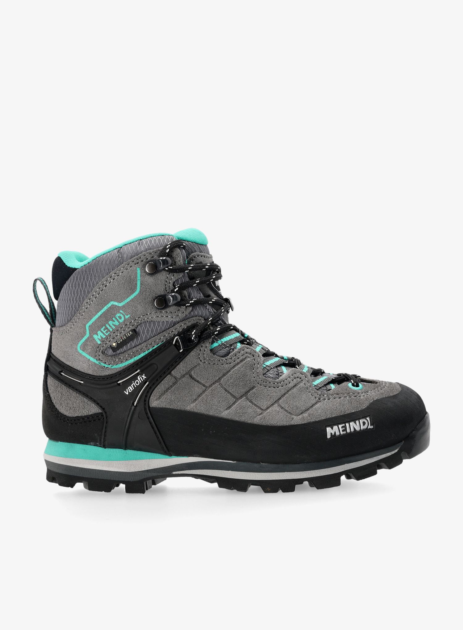 Trekové boty dámské Meindl Litepeak Lady GTX - anthracite/turquoise