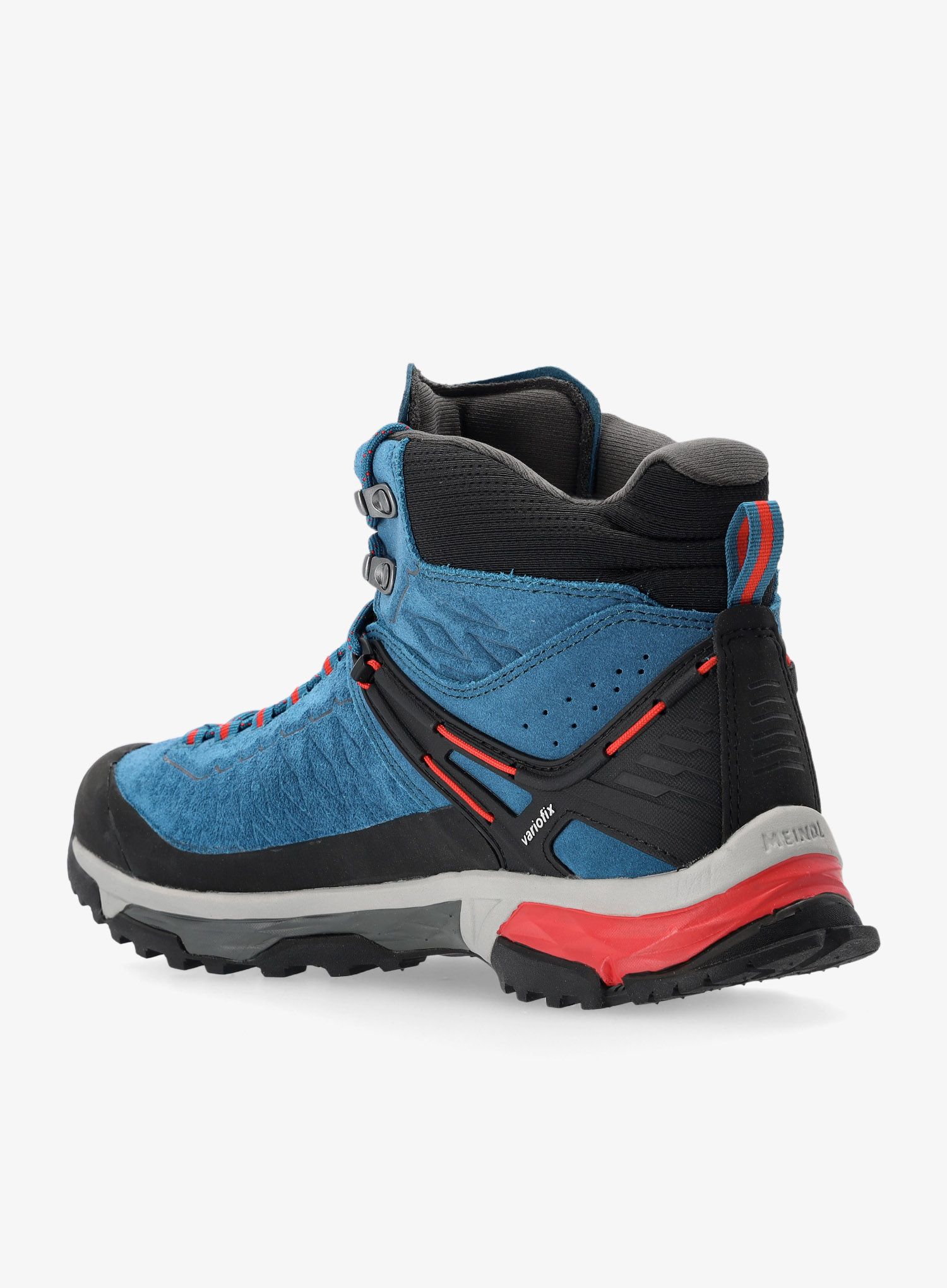 Turistické boty pánské Meindl Top Trail Mid GTX - petrol/red