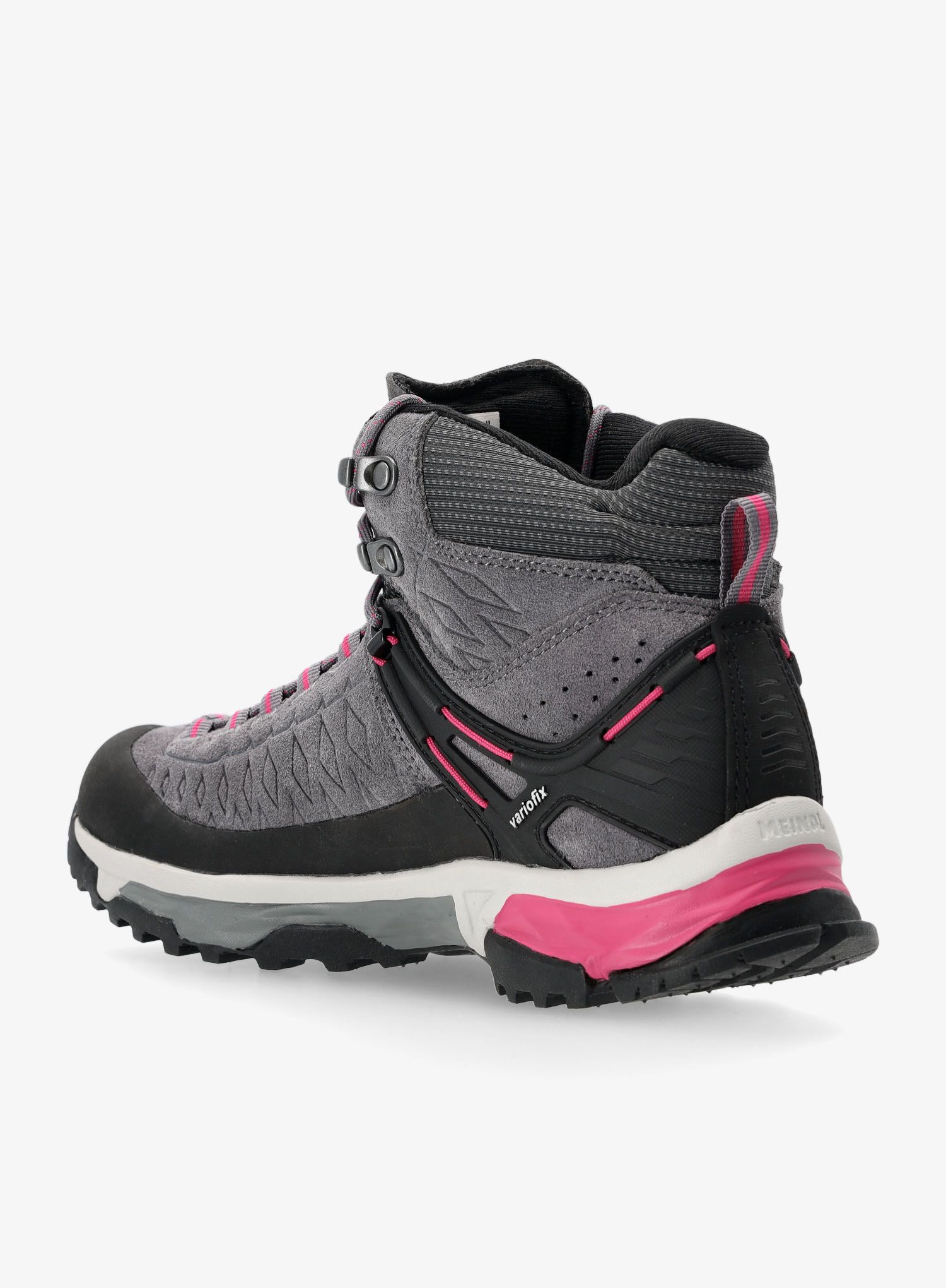 Turistické boty dámské Meindl Top Trail Mid Gtx - grey/magenta