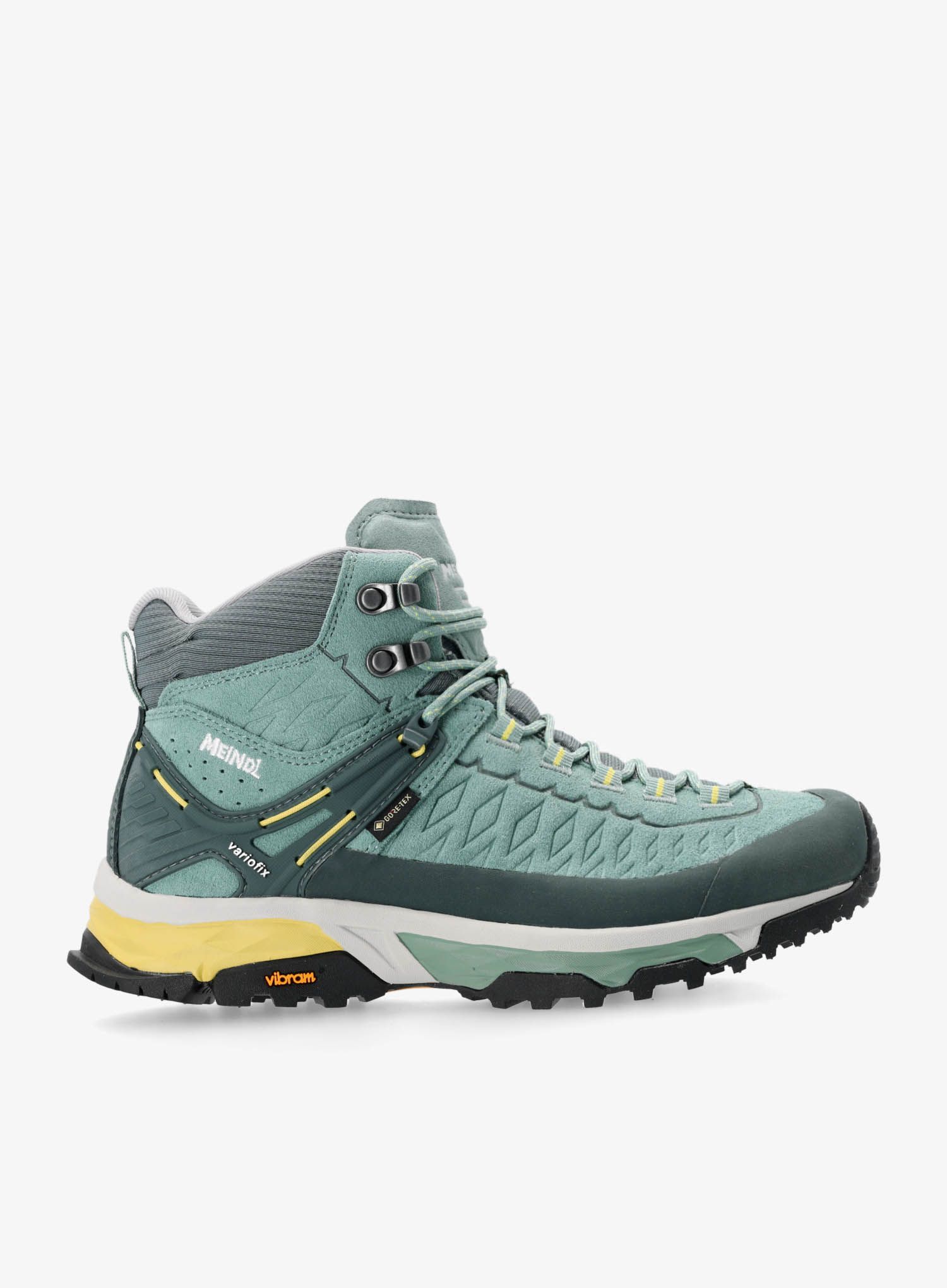Turistické boty dámské Meindl Top Trail Mid Gtx - mint green/yellow
