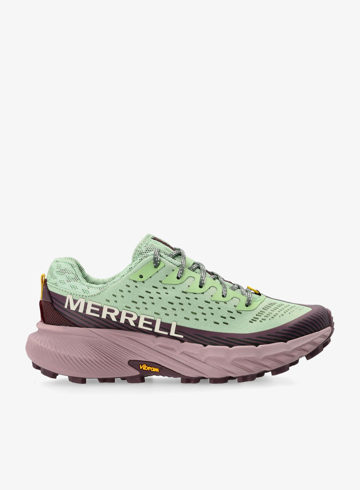 Běžecké boty dámské Merrell Agility Peak 5 - pear/burgundy